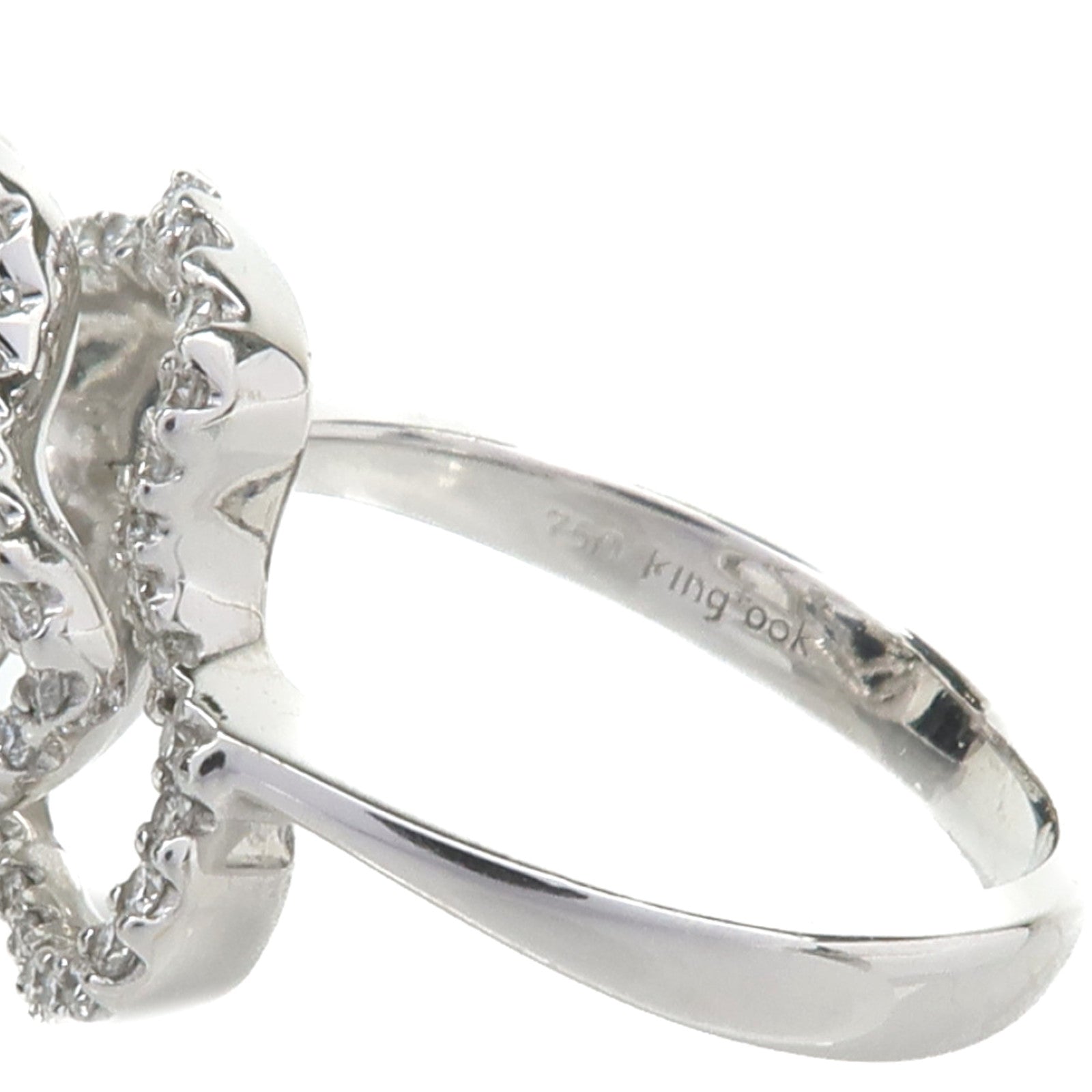 JEWELRY 18K白金Diamond Ring鑽石戒指US#7