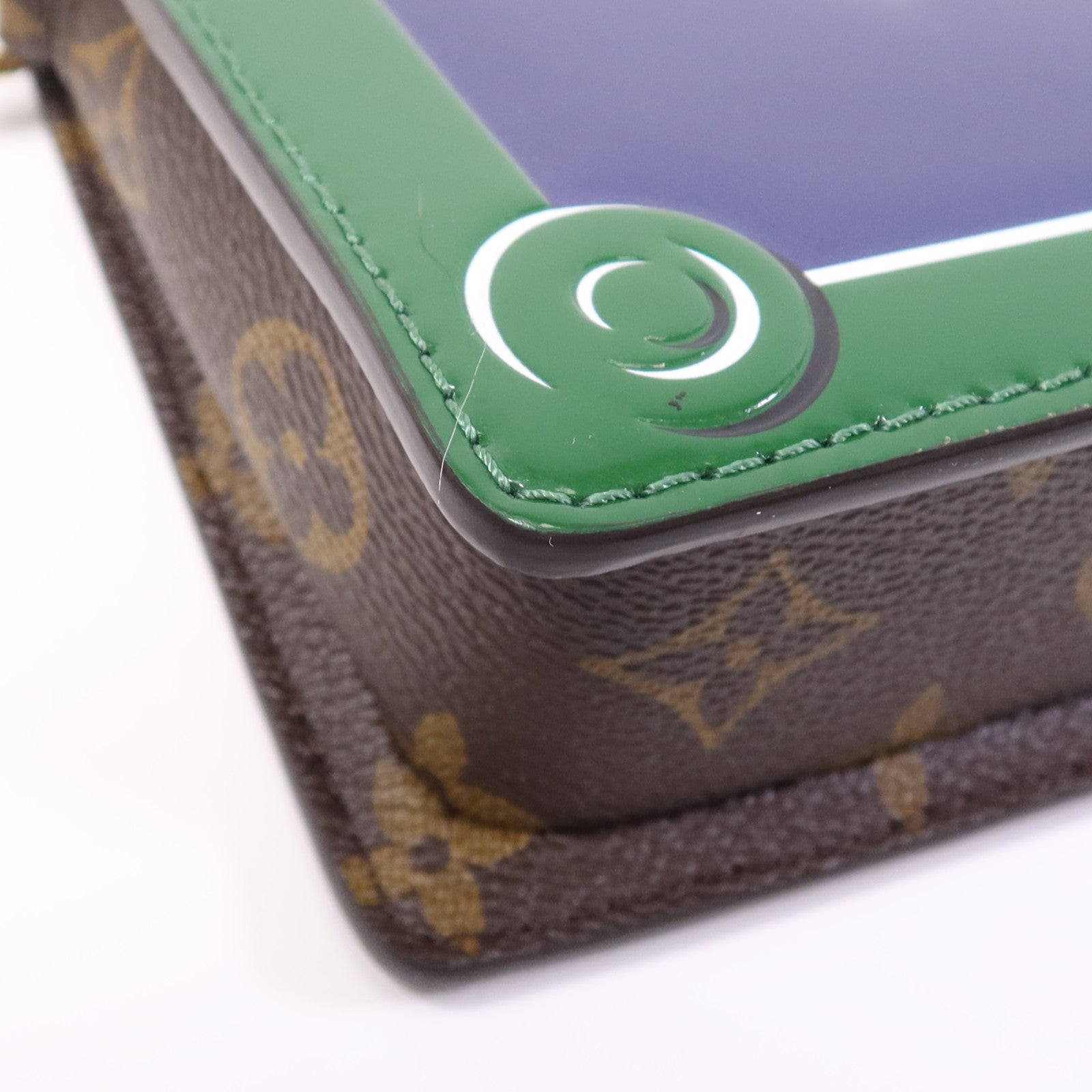 LOUIS VUITTON Monogram LV Street Sign金扣鏈帶肩背袋