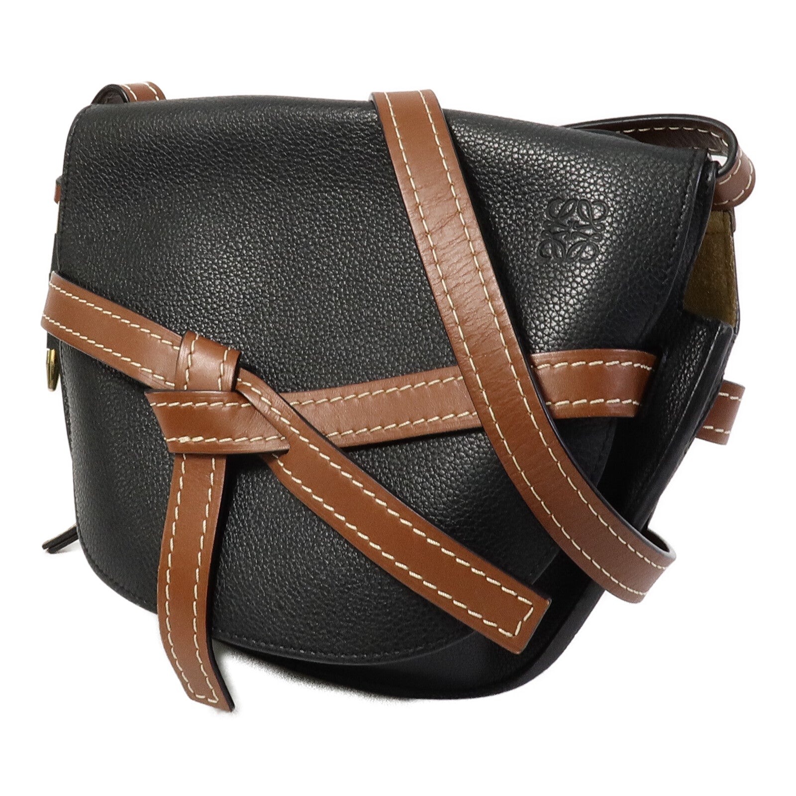 LOEWE 牛皮皮革Gate Medium肩背袋