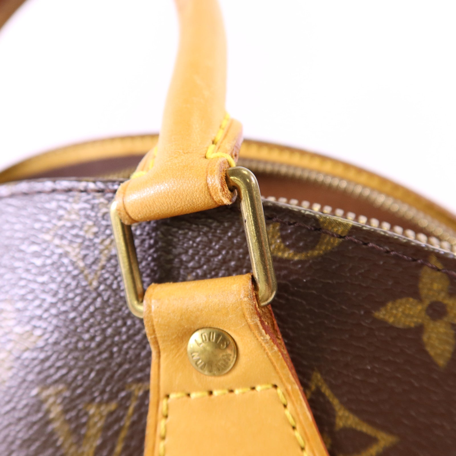 LOUIS VUITTON Monogram Elipse MM金扣手挽袋M51126