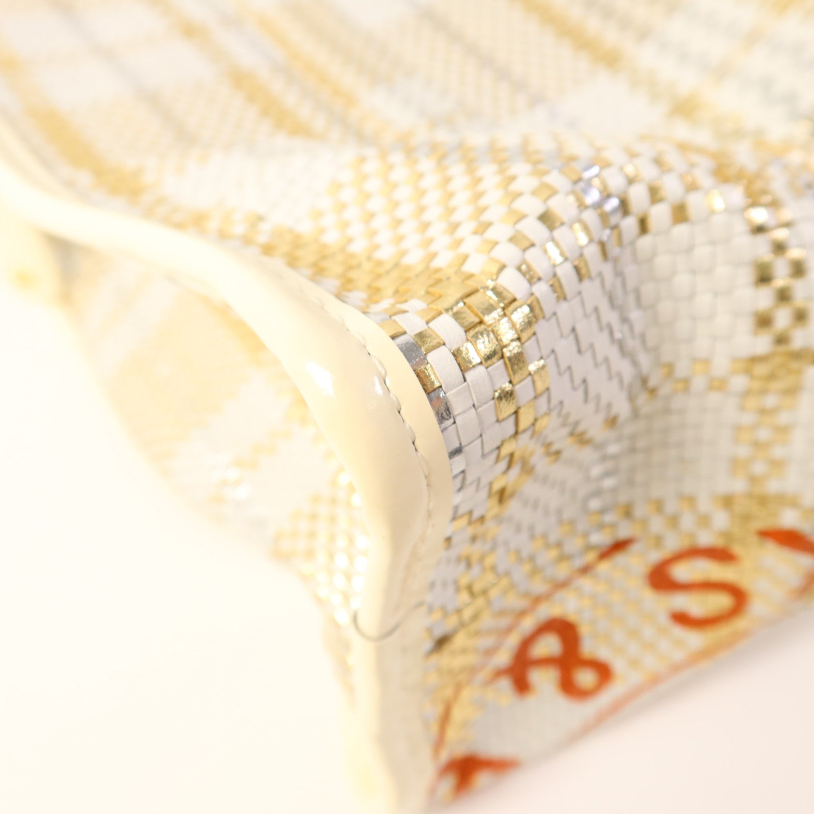 LOUIS VUITTON 皮革Street Shopper PM金扣手挽袋