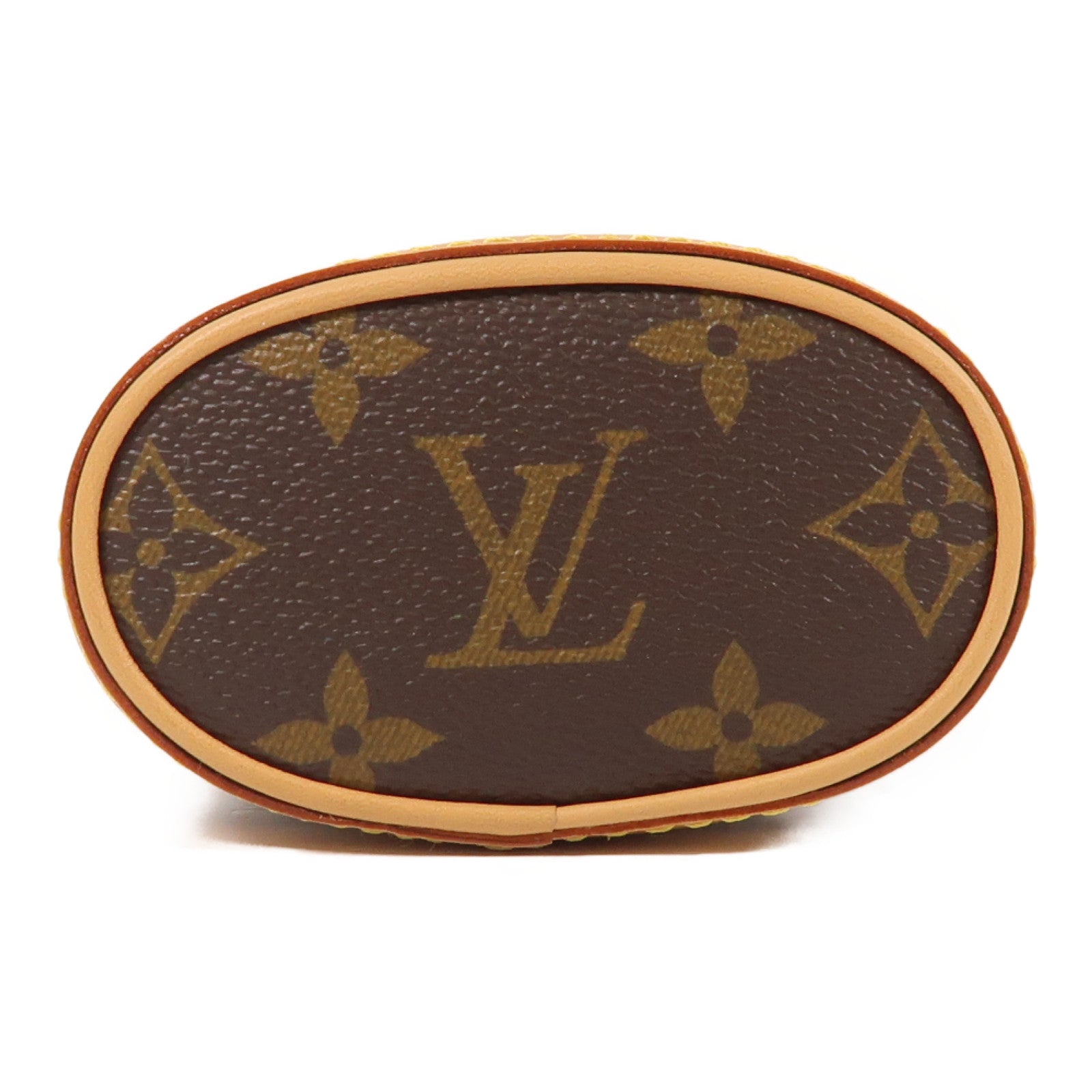 LOUIS VUITTON Monogram Fold Me Pouch金扣肩背袋棕色