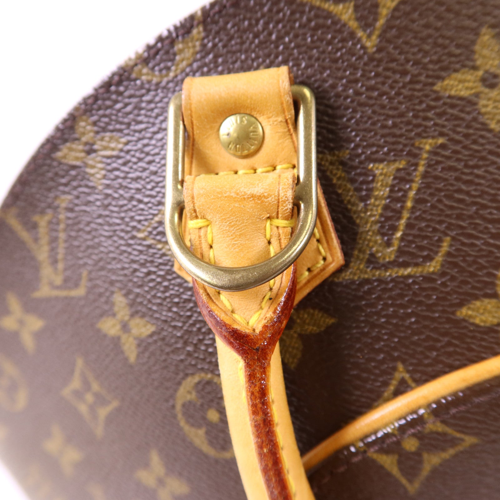 LOUIS VUITTON Monogram Elipse MM金扣手挽袋M51126