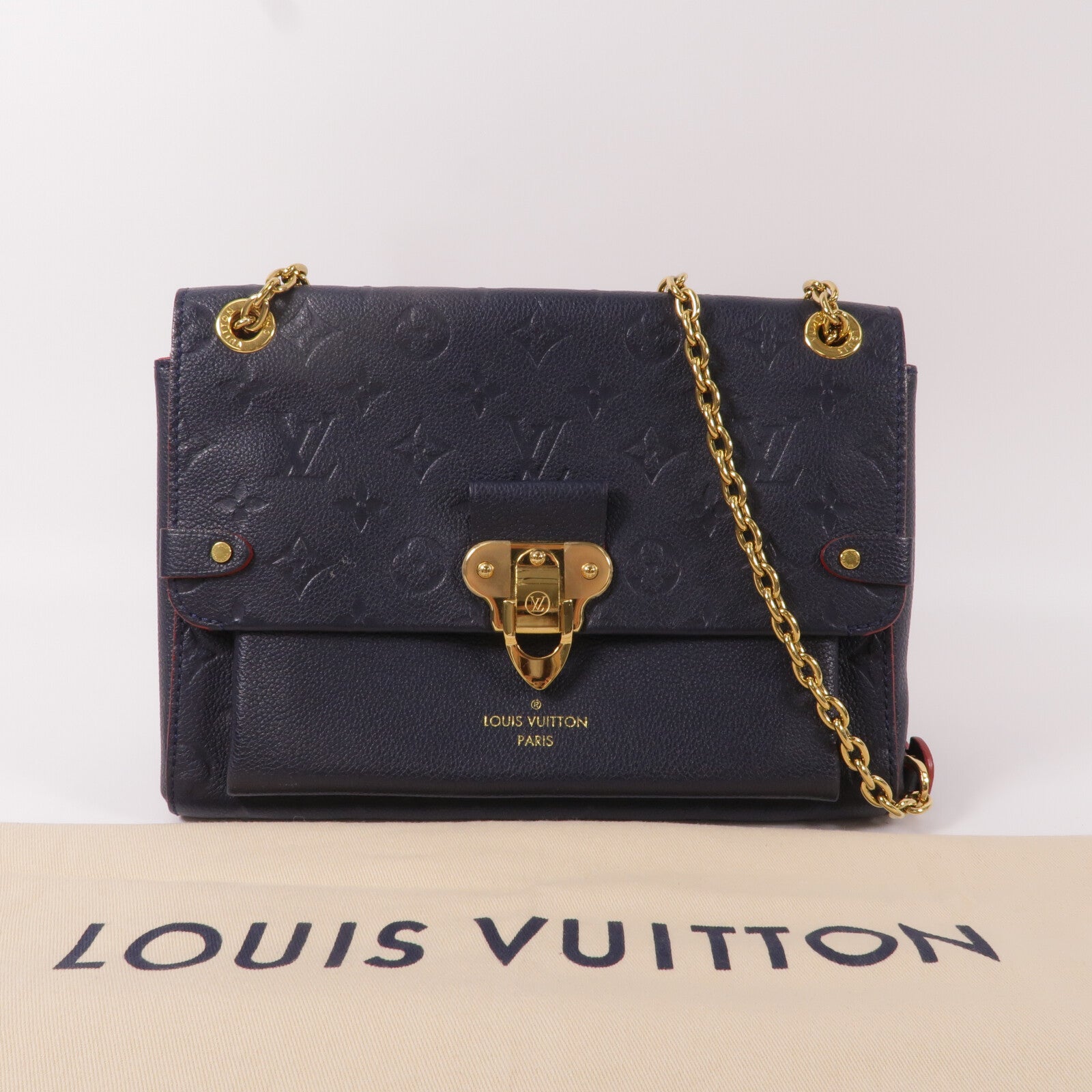 LOUIS VUITTON Monogram Empreinte Vavin PM肩背袋