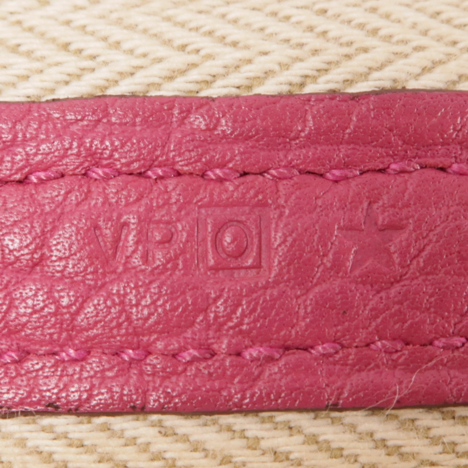 HERMES Negonda皮革Garden Party PM銀扣手挽袋Rubis紅色