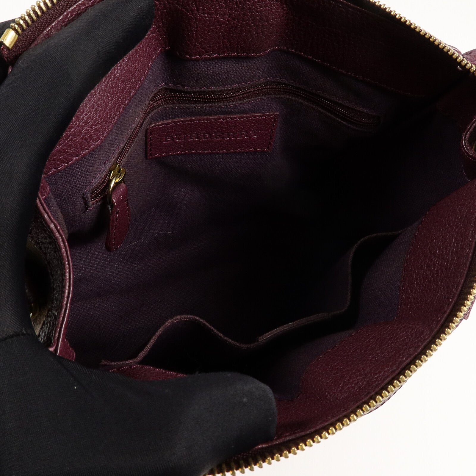 BURBERRY 牛皮皮革2 Way Shoulder Bag手挽肩背兩用袋