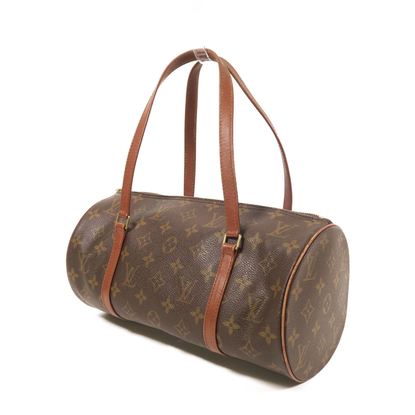 LOUIS VUITTON Monogram Papillon 30金扣手挽袋