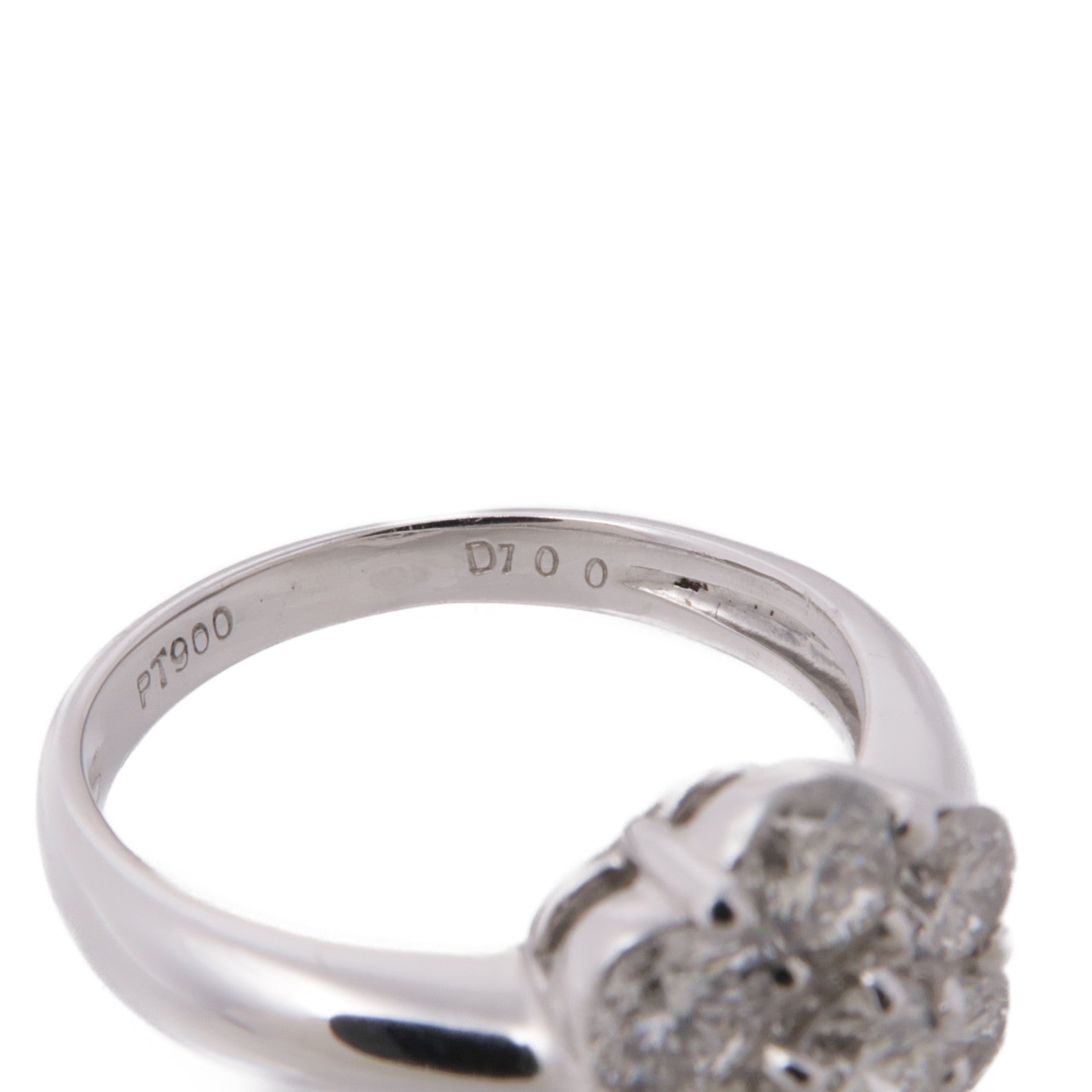 JEWELRY PT900鉑金Diamond Ring鑽石戒指US#6