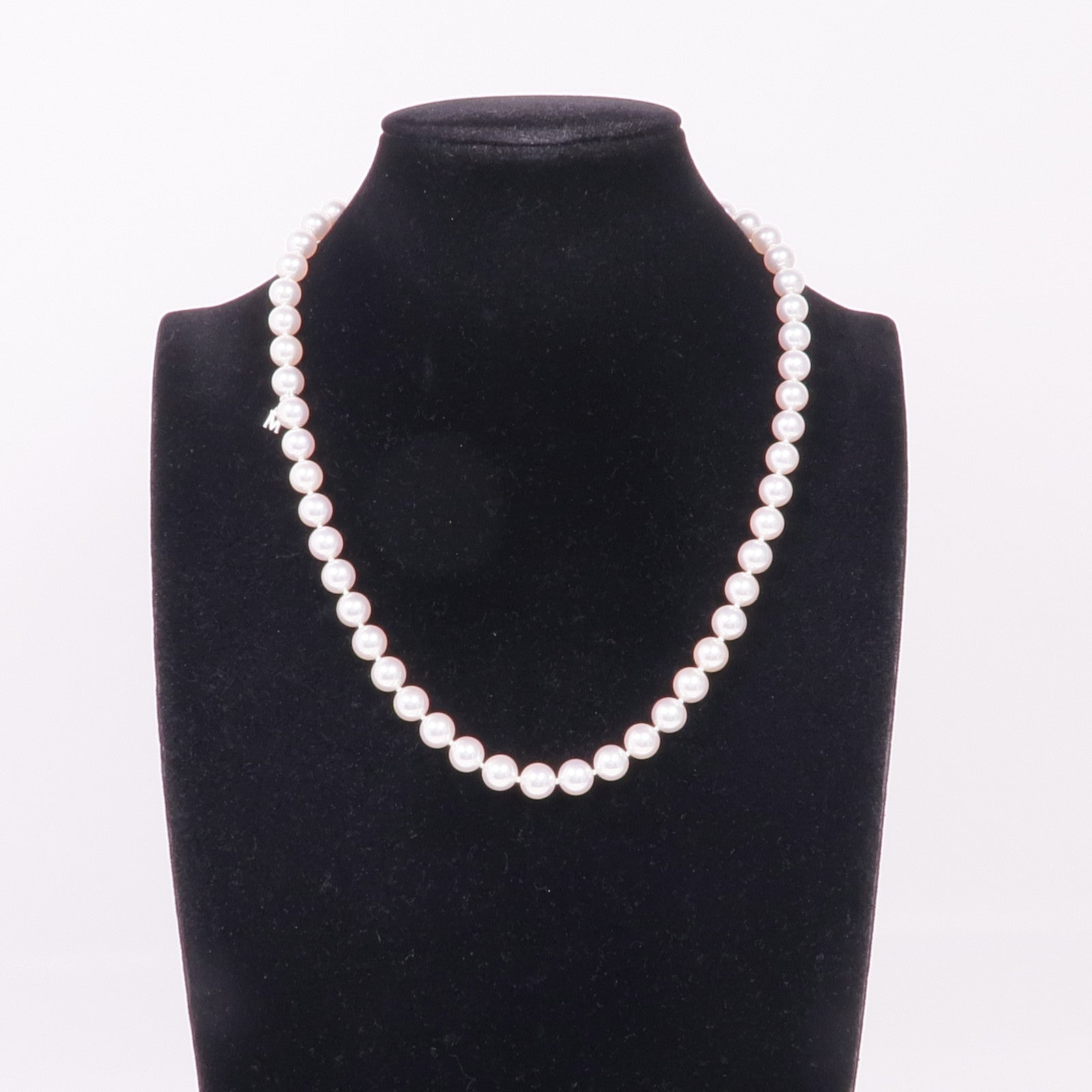 MIKIMOTO 18K白金Pearl Necklace珍珠項鍊