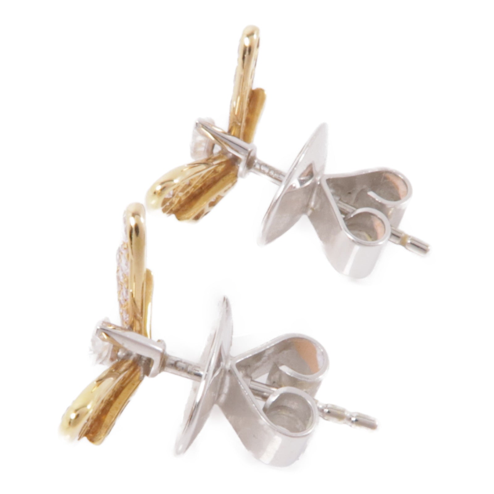 JEWELRY 18K白金/玫瑰金Diamond Earrings鑽石耳環