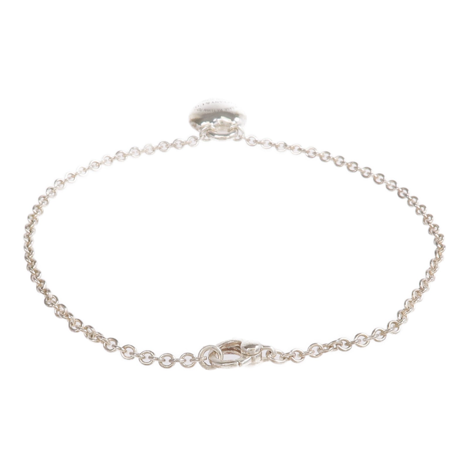 TIFFANY＆CO 925純銀Return To Tiffany Heart Bracelet手鏈
