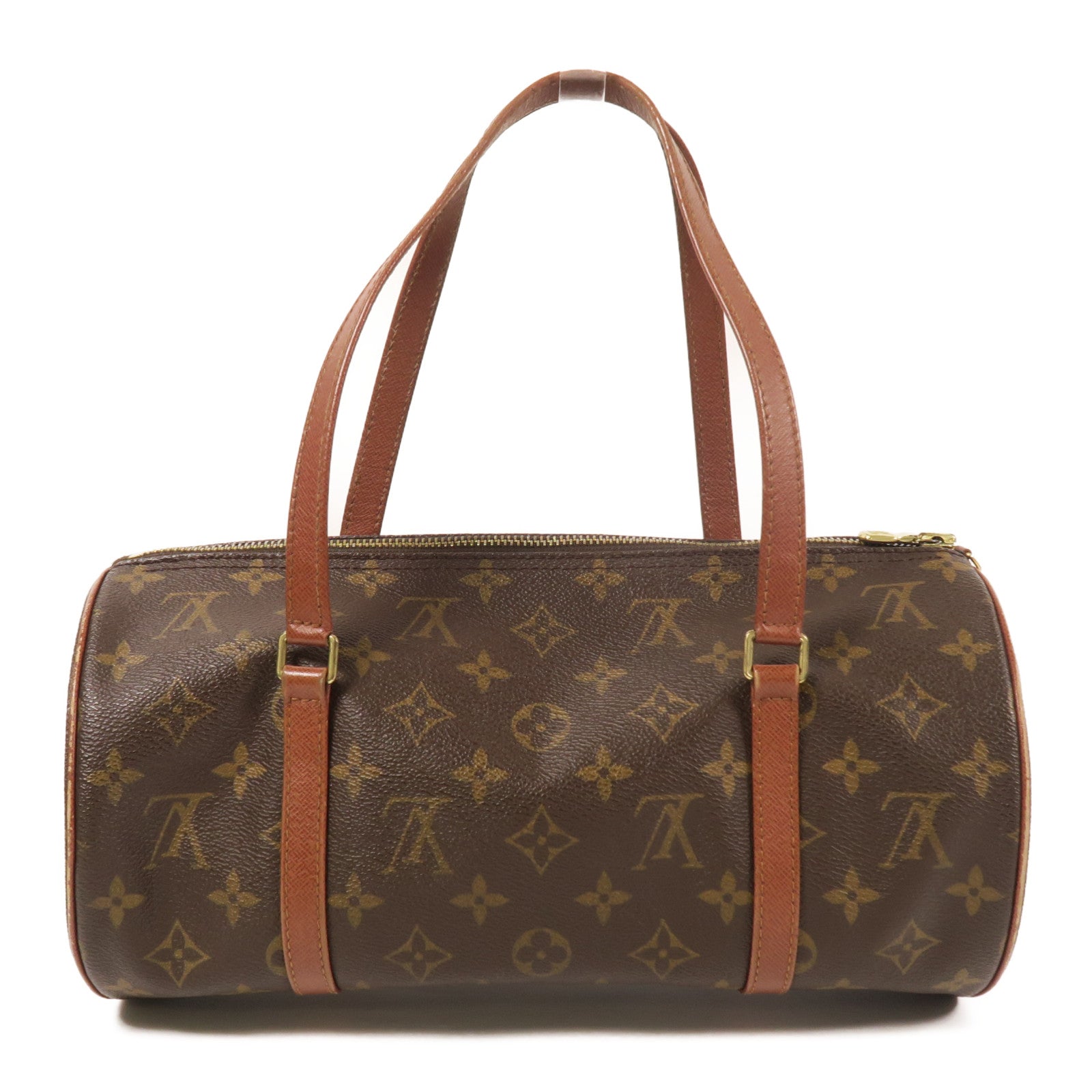 LOUIS VUITTON Monogram Papillon 30金扣手挽袋
