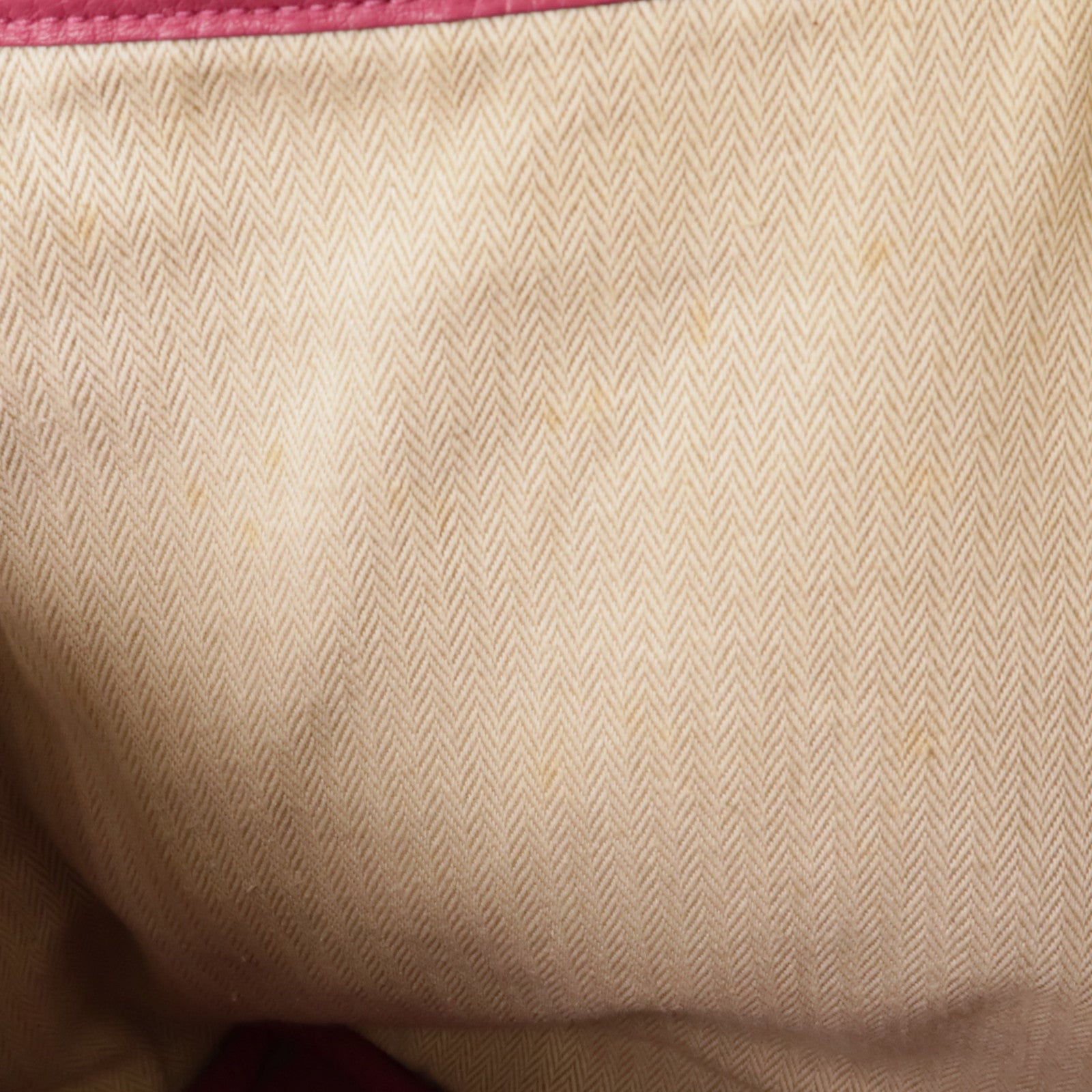 HERMES Negonda皮革Garden Party PM銀扣手挽袋Rubis紅色