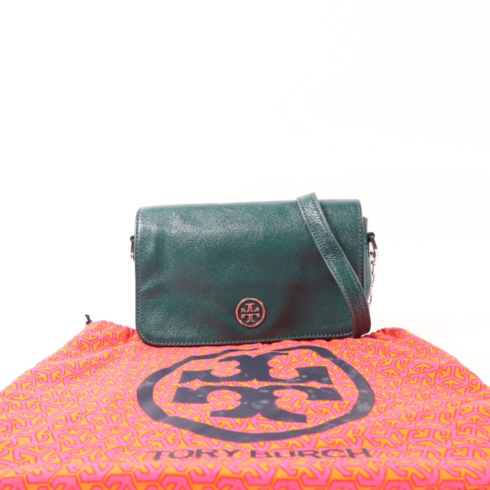 牛皮皮革Shoulder Bag銀扣肩背袋