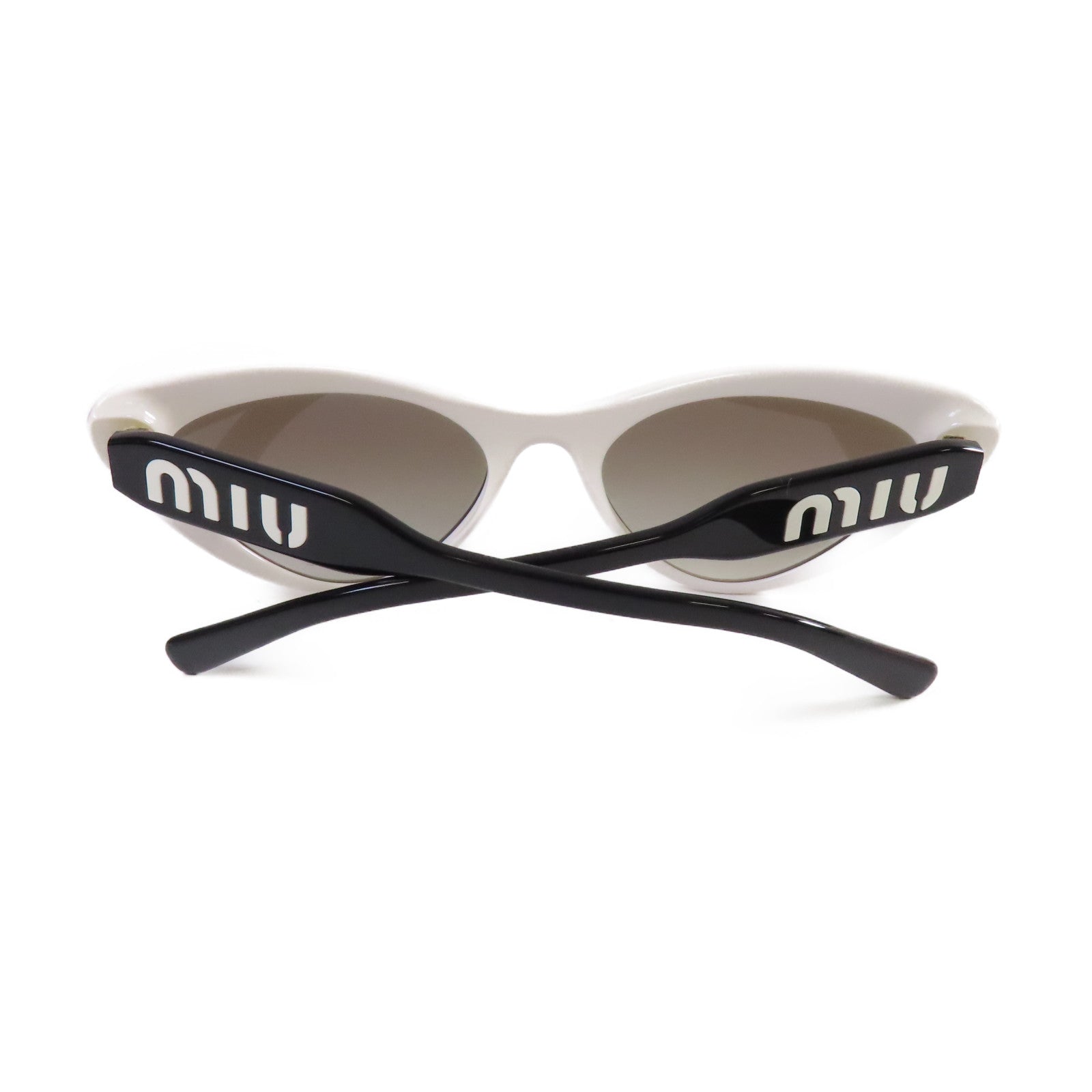 Miu Miu PVC Sunglasses太陽眼鏡白色/黑色
