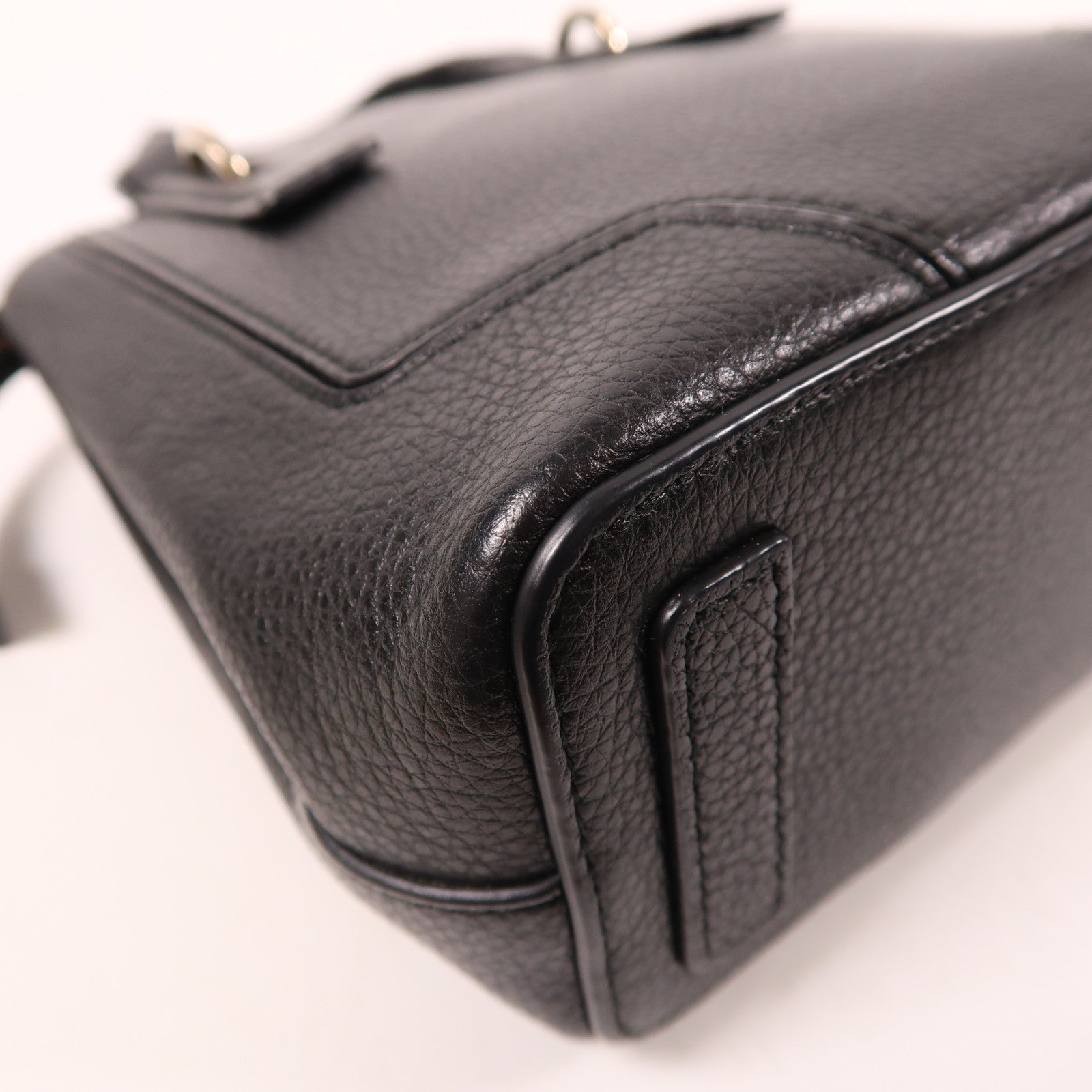 Furla 牛皮皮革2 Way Shoulder金扣手挽肩背兩用袋