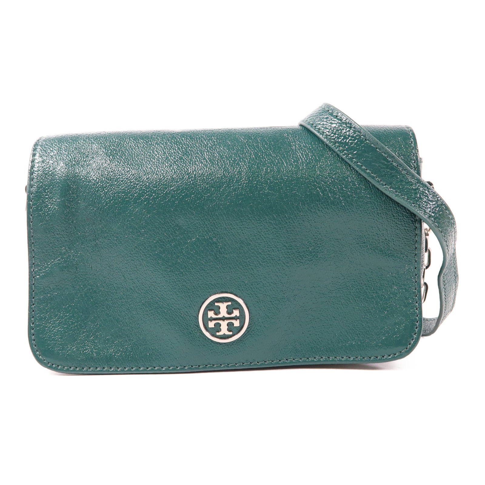 牛皮皮革Shoulder Bag銀扣肩背袋