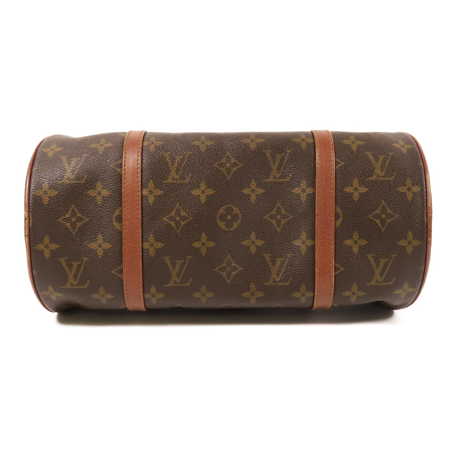 LOUIS VUITTON Monogram Papillon 30金扣手挽袋