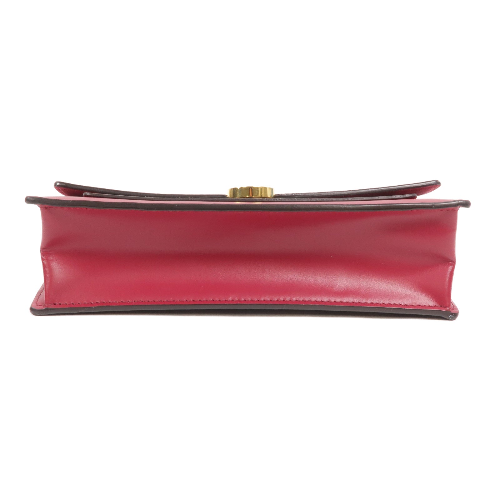 LOUIS VUITTON Monogram Portefeuille Flore金扣鏈帶肩背袋
