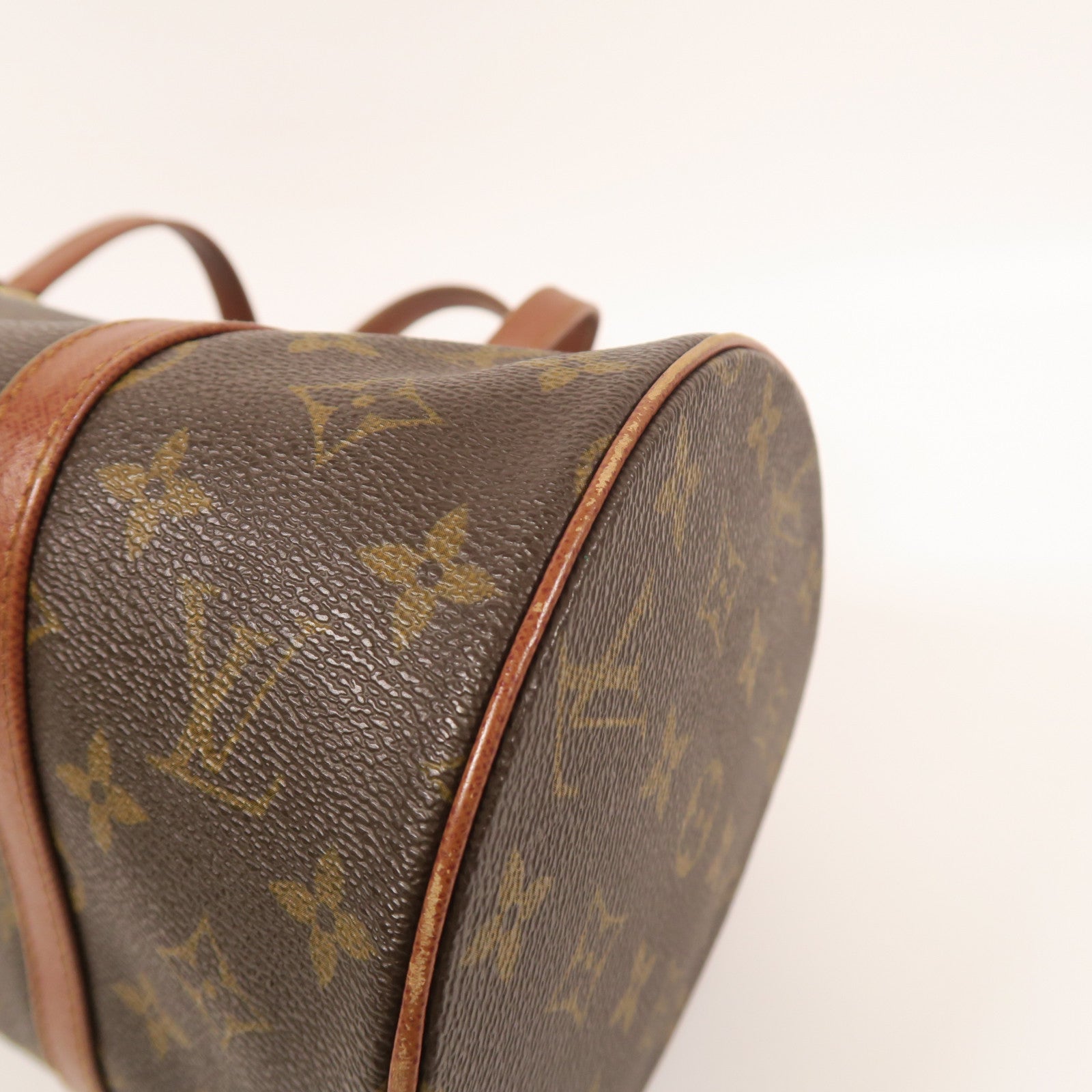LOUIS VUITTON Monogram Papillon 30金扣手挽袋
