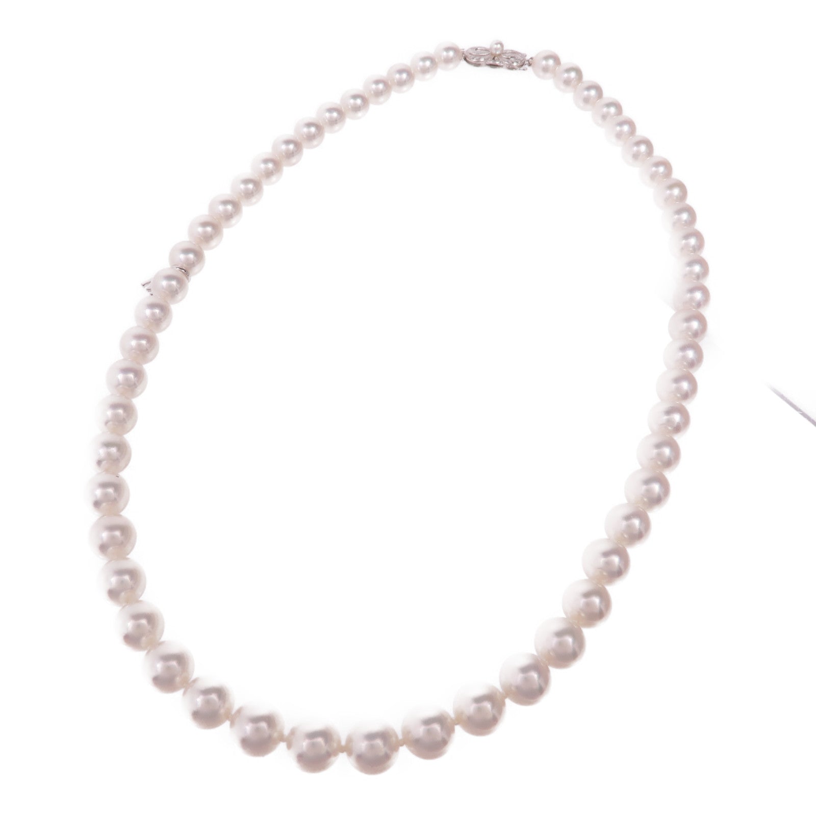 MIKIMOTO 18K白金Pearl Necklace珍珠項鍊