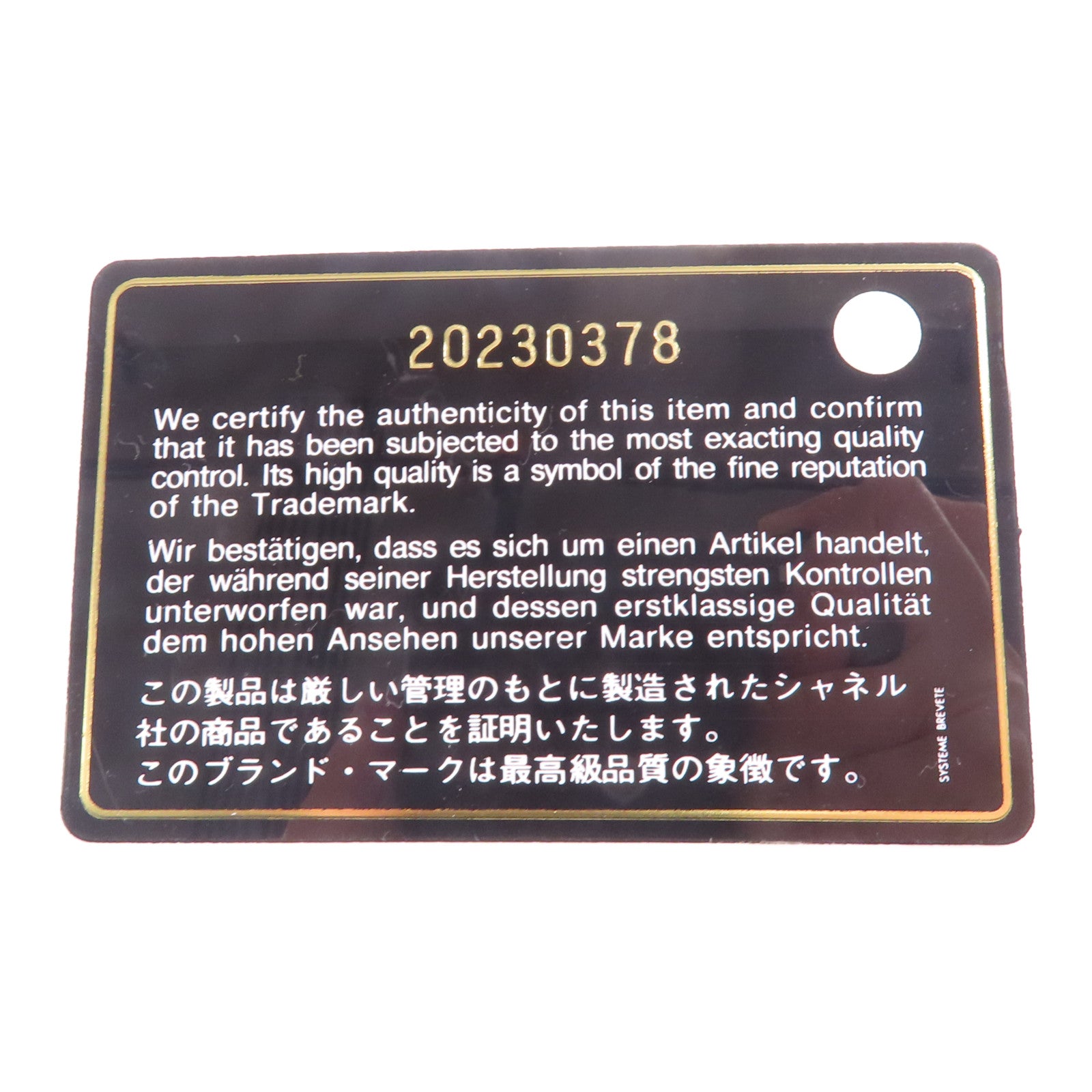 CHANEL 牛皮皮革Cambon Wallet錢包