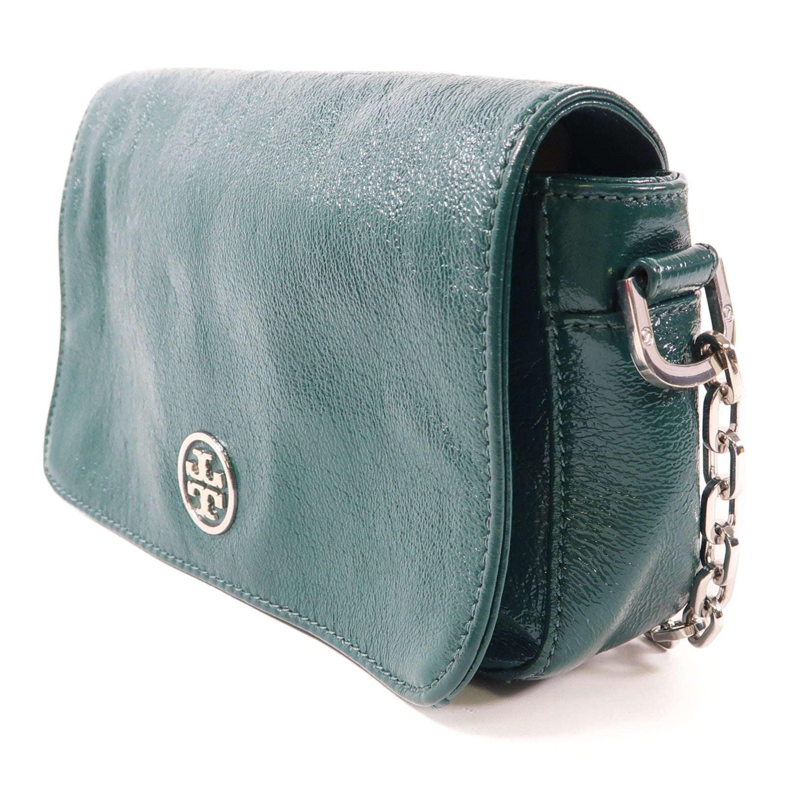 牛皮皮革Shoulder Bag銀扣肩背袋