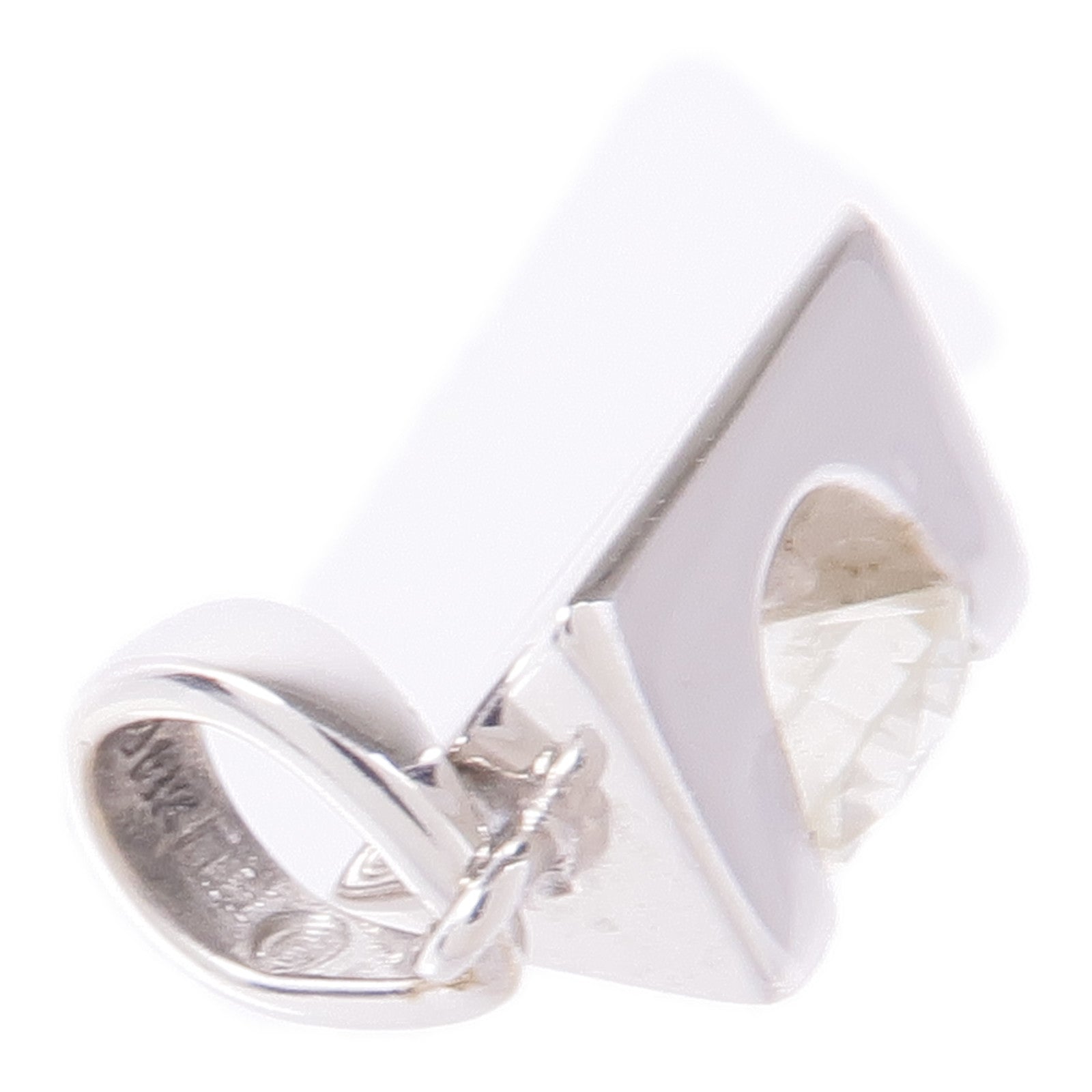 JEWELRY 18K白金Diamond Pendant Top鑽石吊墜