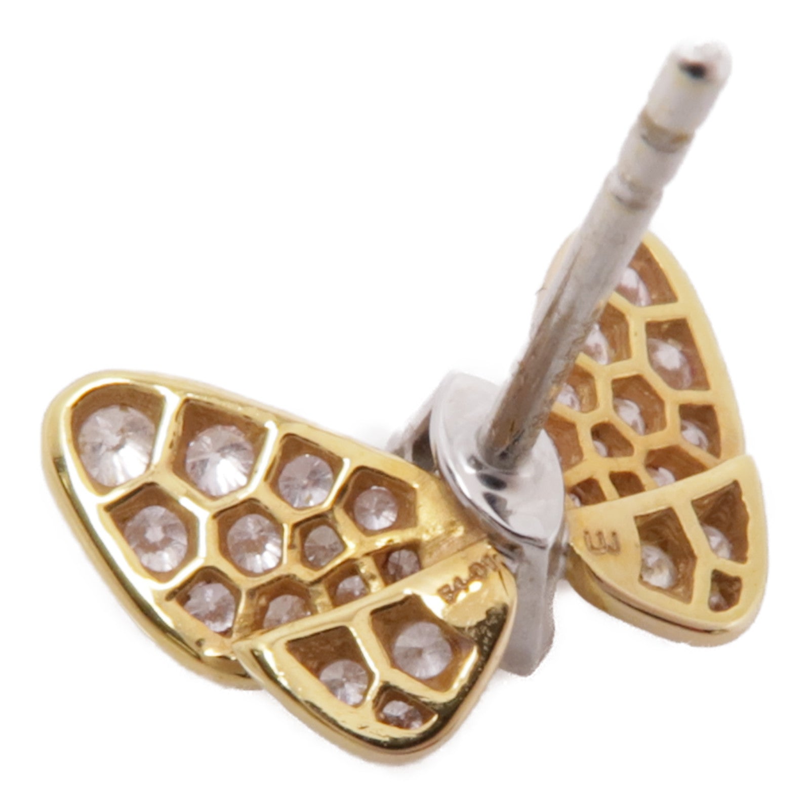 JEWELRY 18K白金/玫瑰金Diamond Earrings鑽石耳環