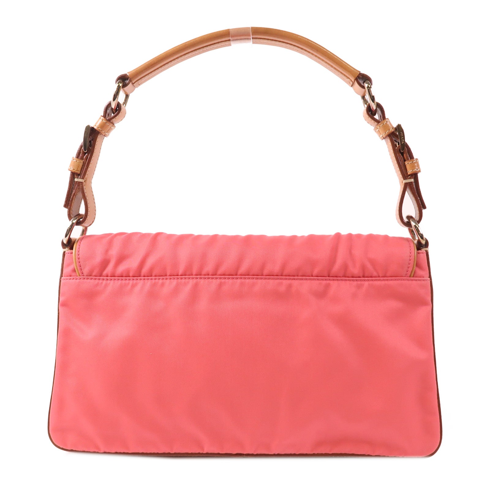 PRADA 尼龍Tote Bag銀扣手挽袋