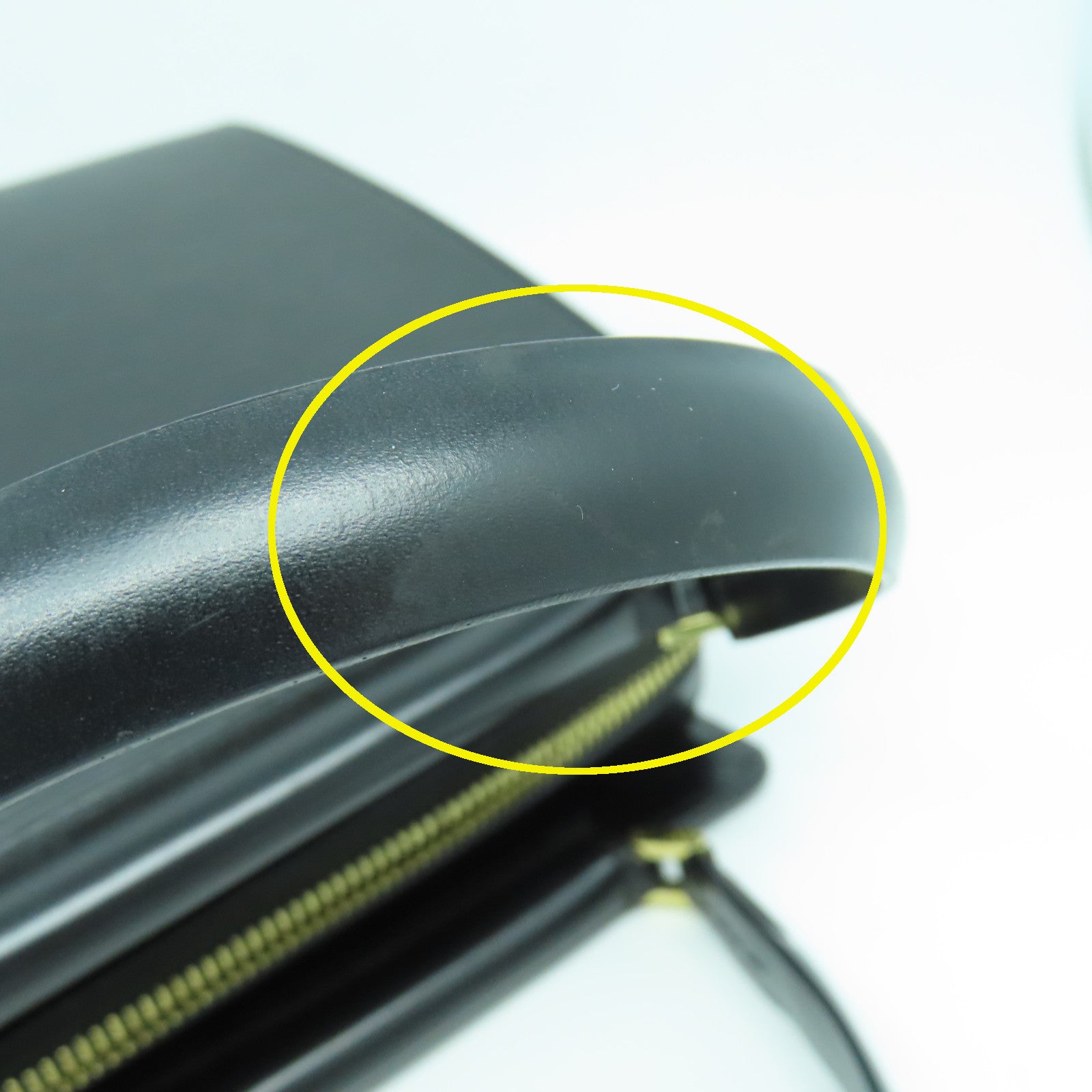 LOUIS VUITTON Epi Hand Bag金扣手挽袋黑色