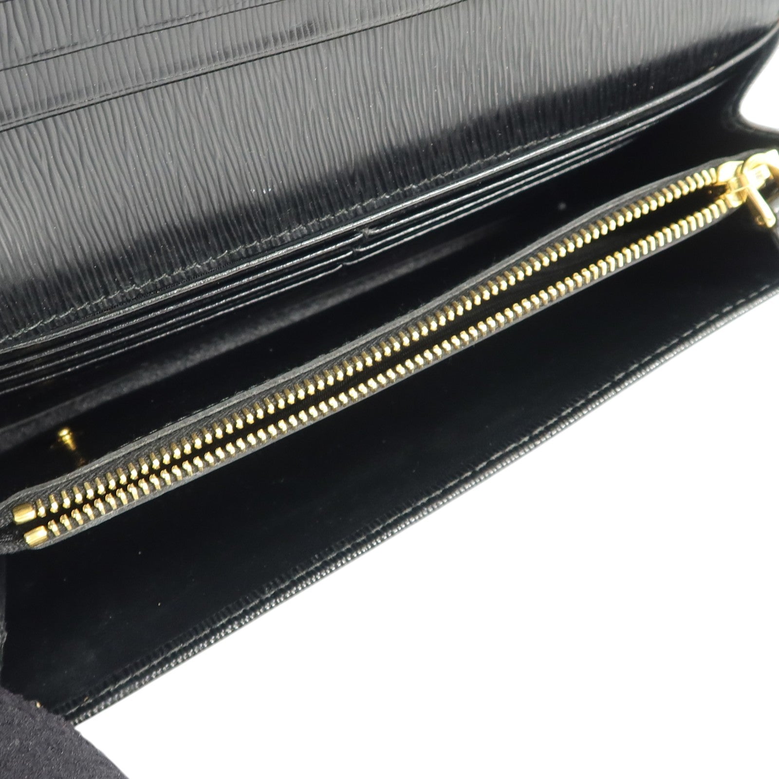 PRADA 牛皮皮革Long Wallet金扣長錢包