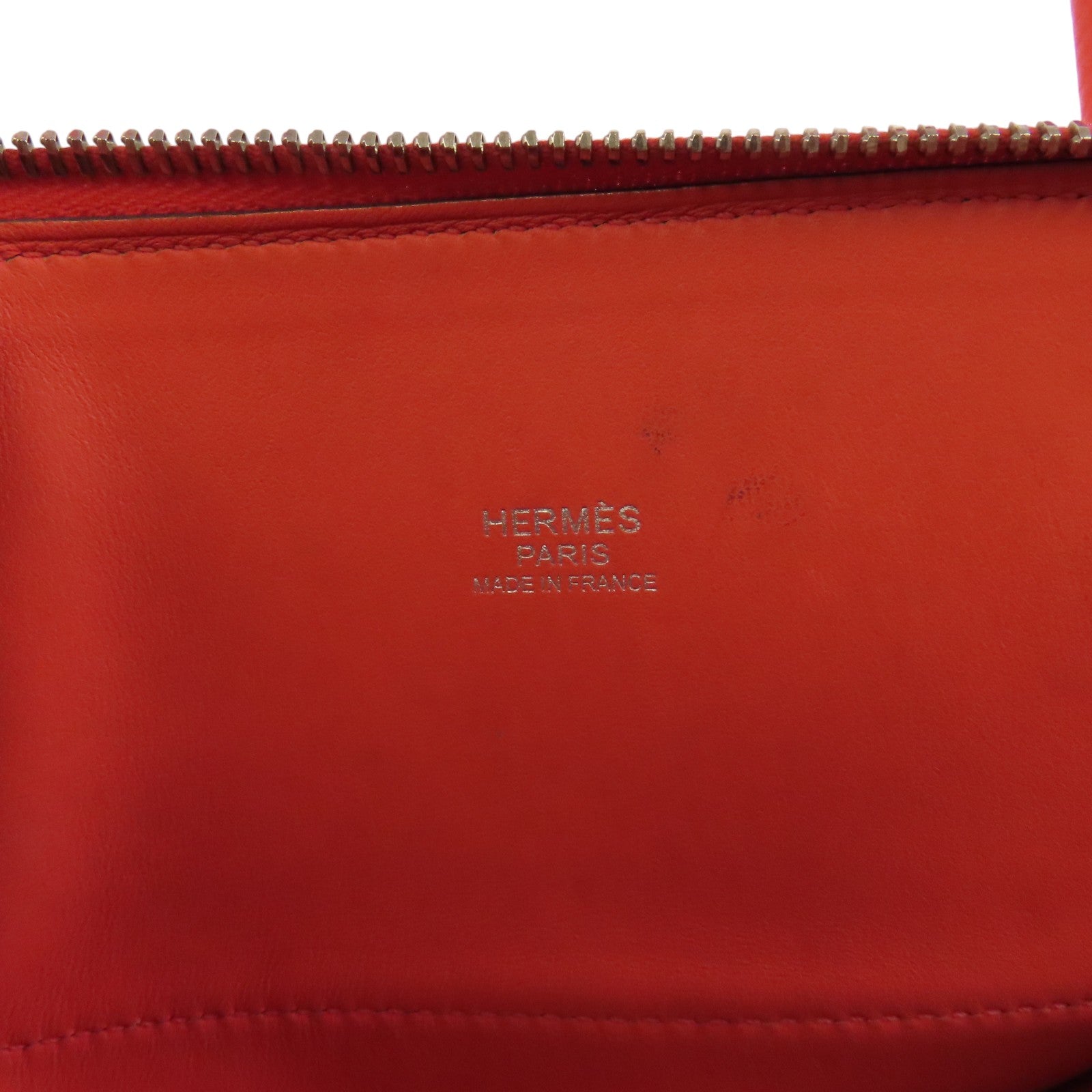 HERMES Epsom皮革Bolide 27銀扣肩背袋