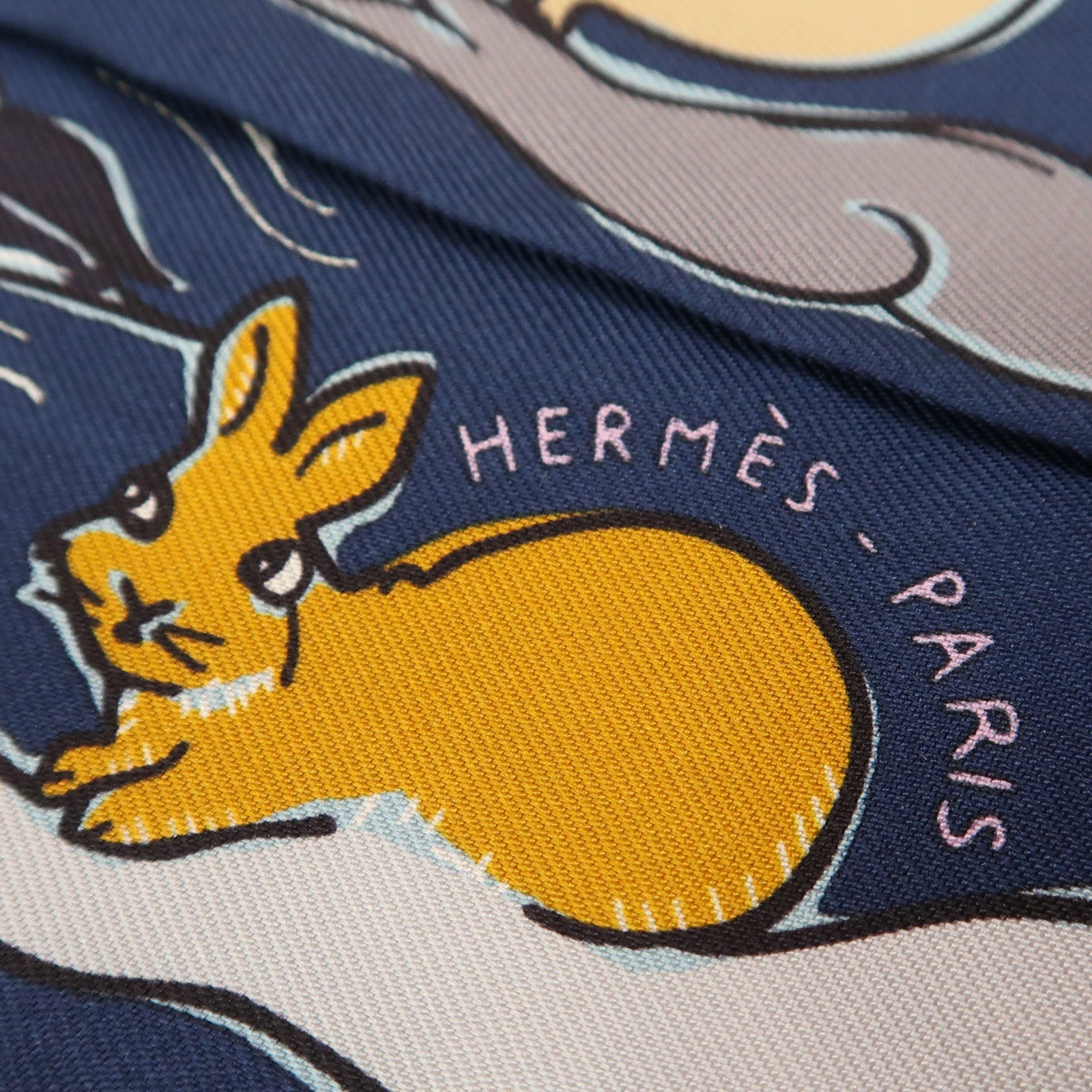 HERMES 絲質Twilly絲巾