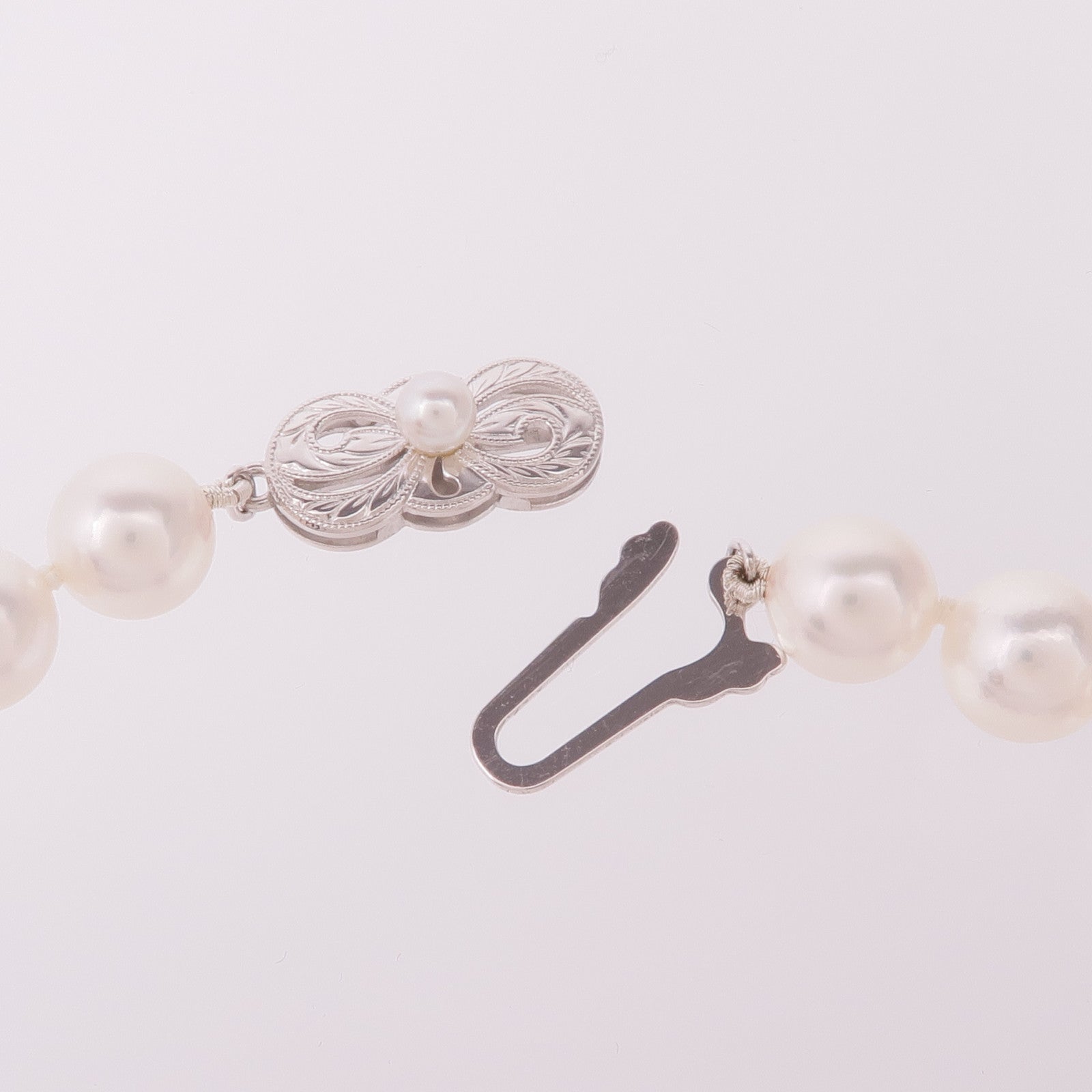 MIKIMOTO 18K白金Pearl Necklace珍珠項鍊