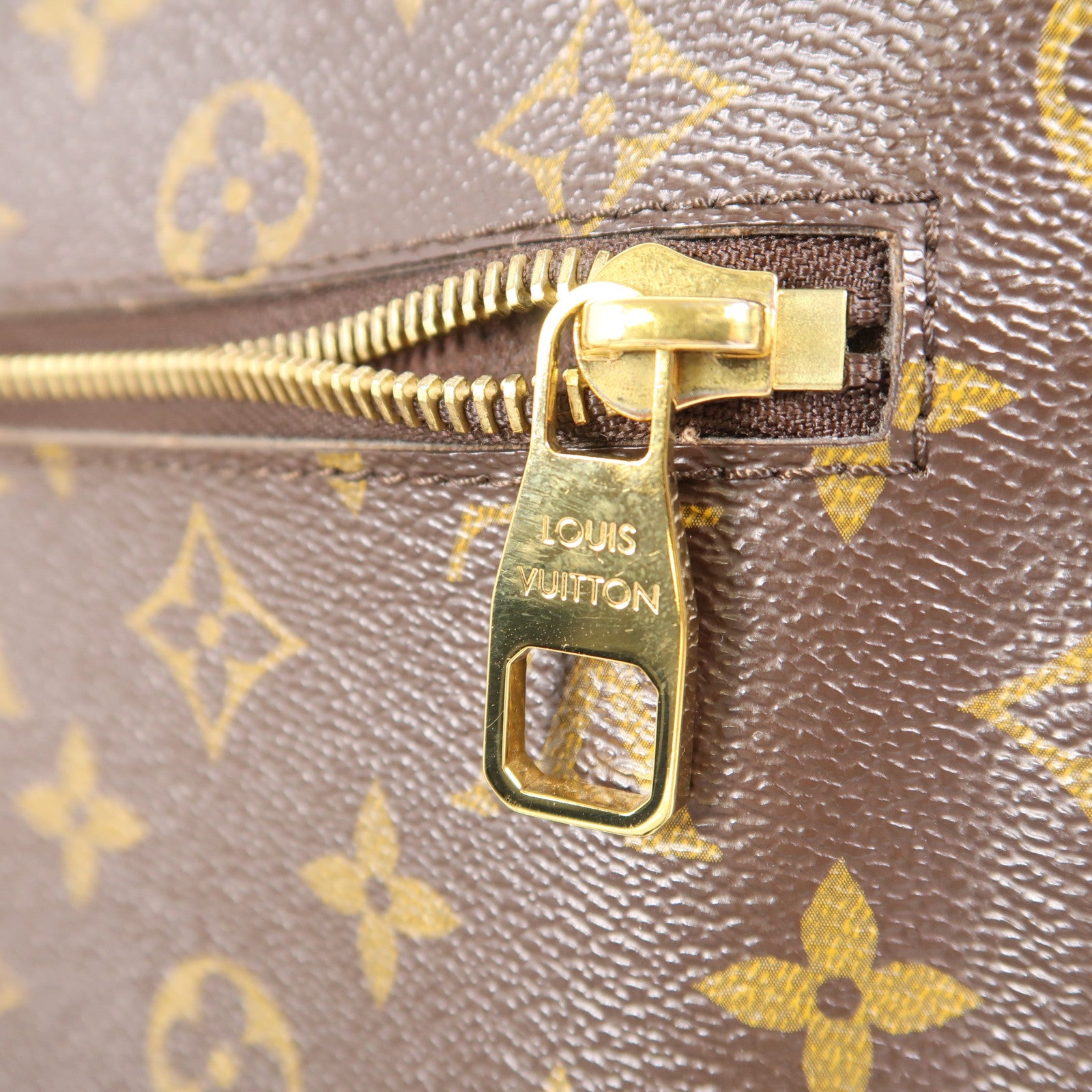 LOUIS VUITTON 【激減優惠】Monogram Pochette Metis MM金扣手挽肩背兩用袋棕色