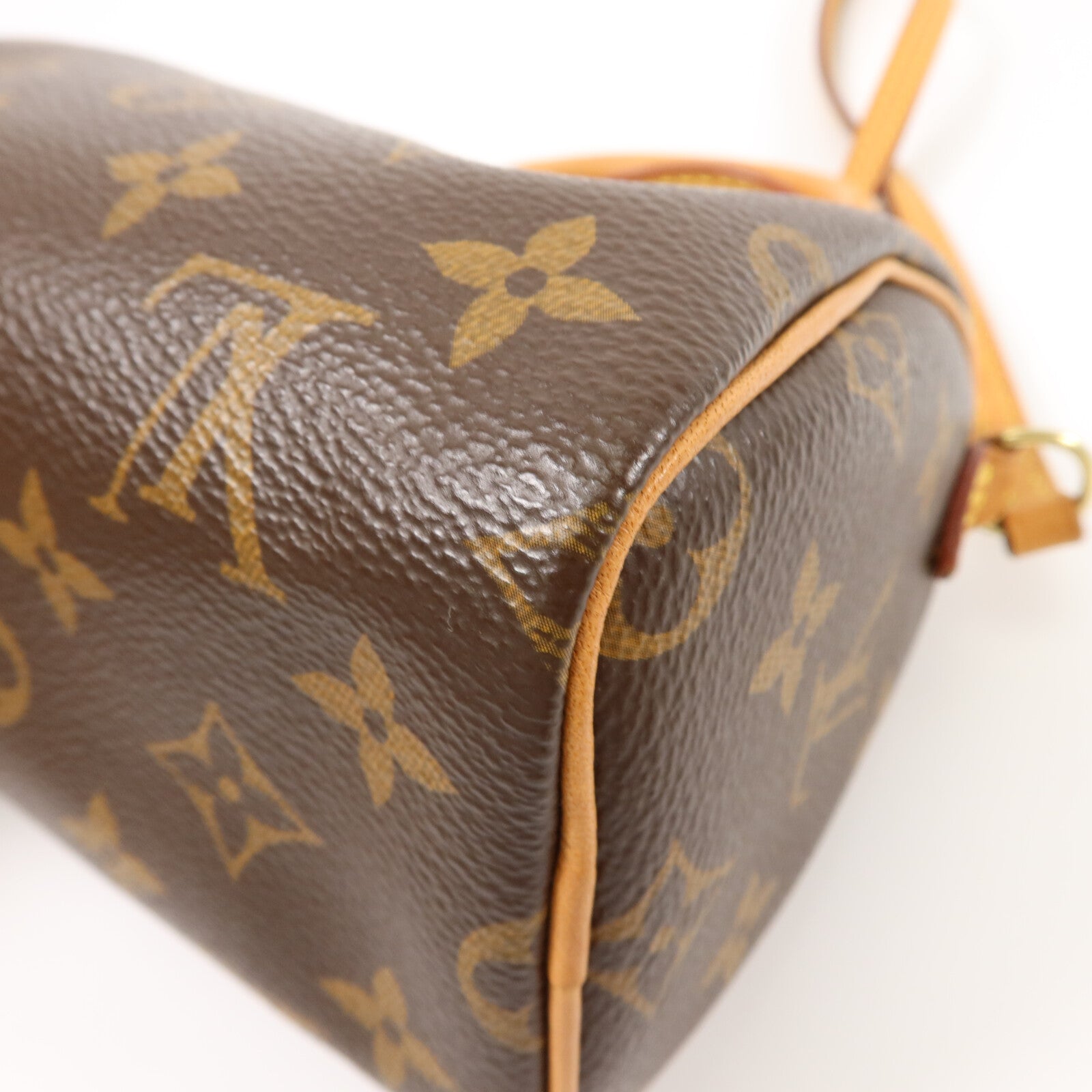 LOUIS VUITTON Monogram Nano Speedy手挽肩背兩用袋
