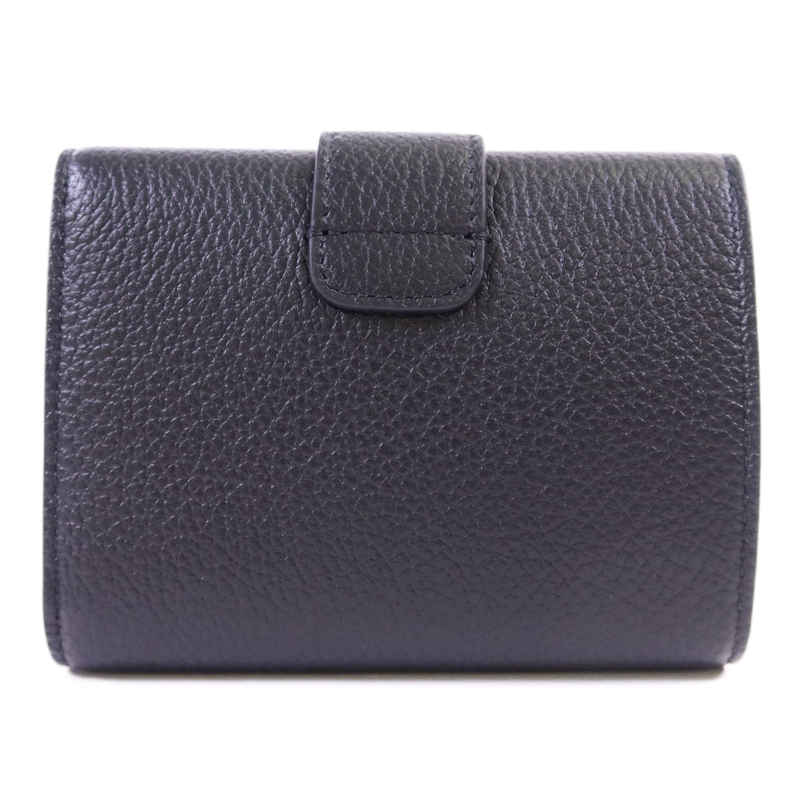 CELINE 牛皮皮革Fine Strap Wallet金扣錢包