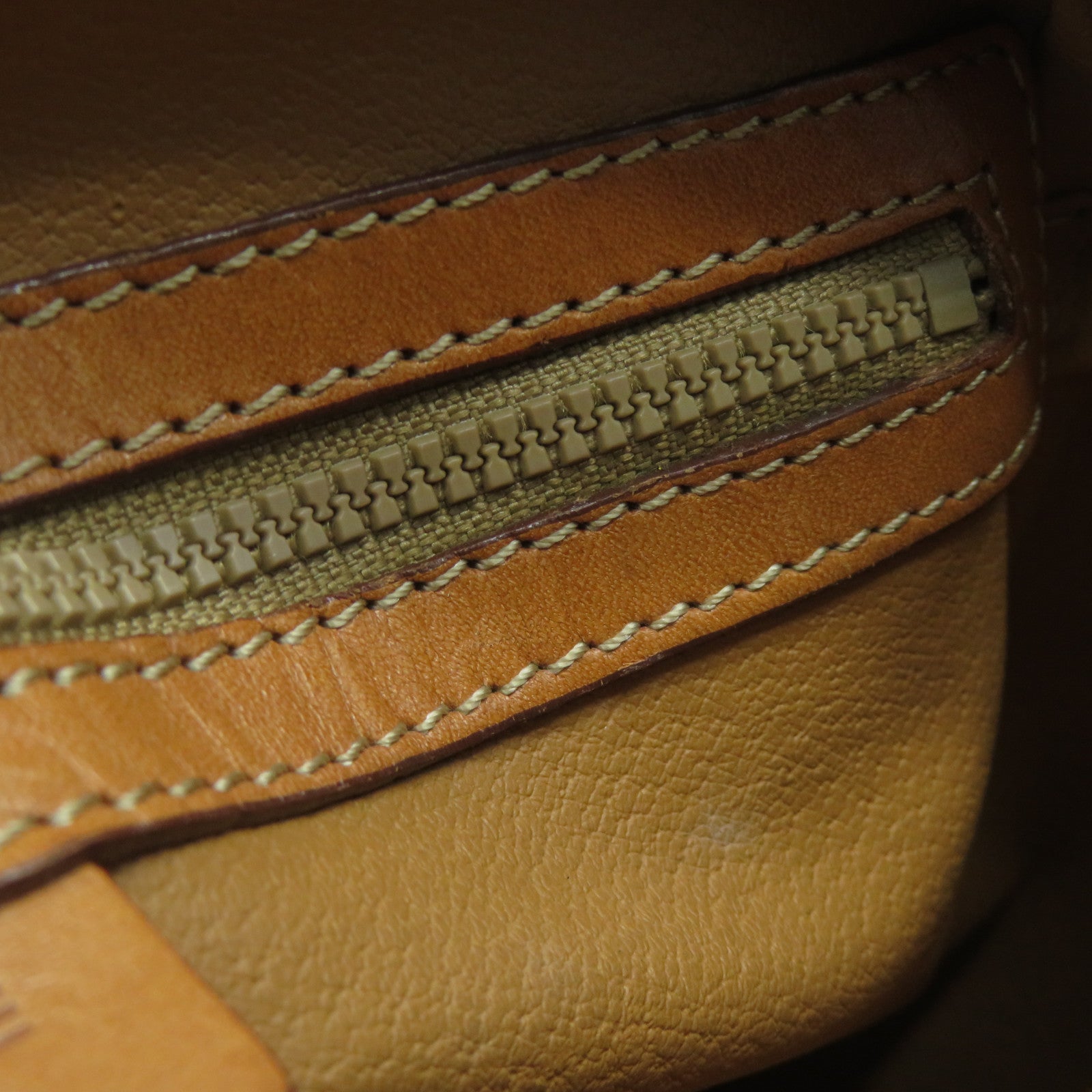 CELINE 塗層帆布Shoulder Bag金扣肩背袋啡色