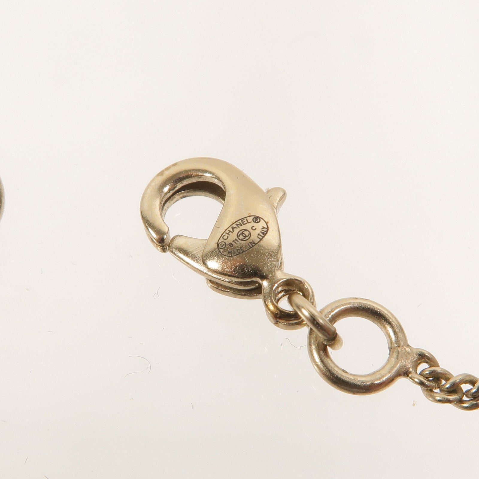 CHANEL 金屬Enamel CC Pendant Necklace項鍊