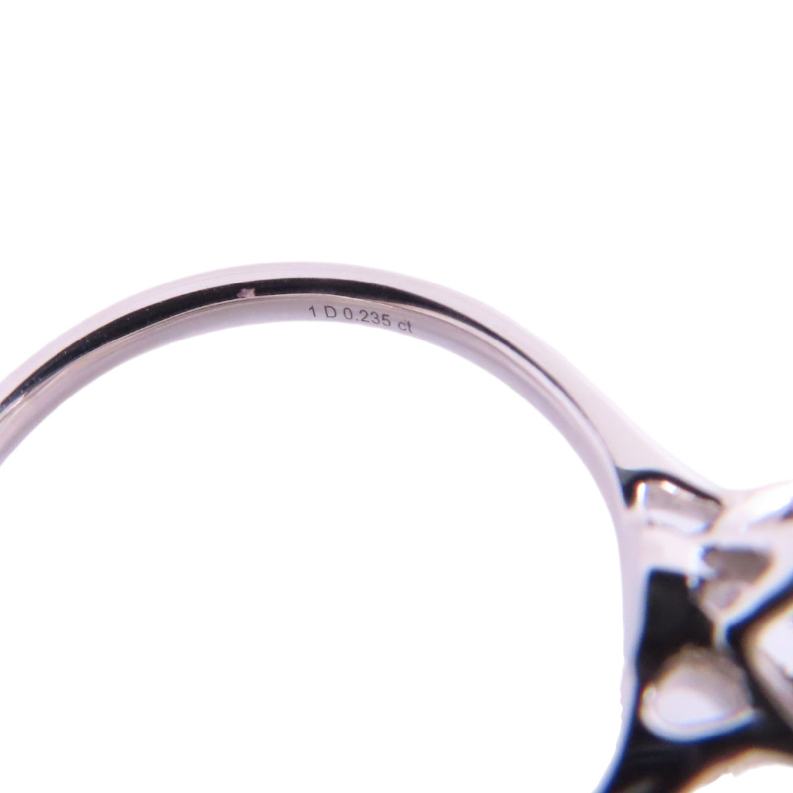 JEWELRY 【激減優惠】18K白金/鑽石Diamond Ring戒指US#5.75