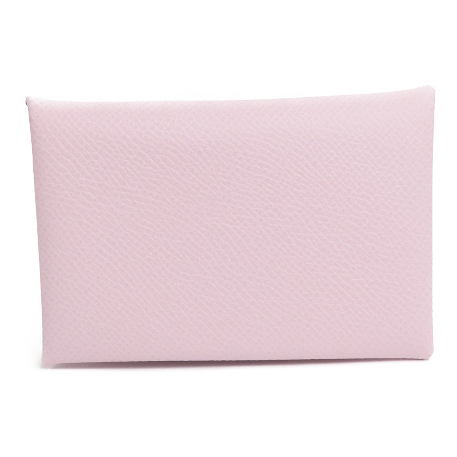 HERMES Epsom皮革Calvi Card Holder卡片套Mauve Pale
