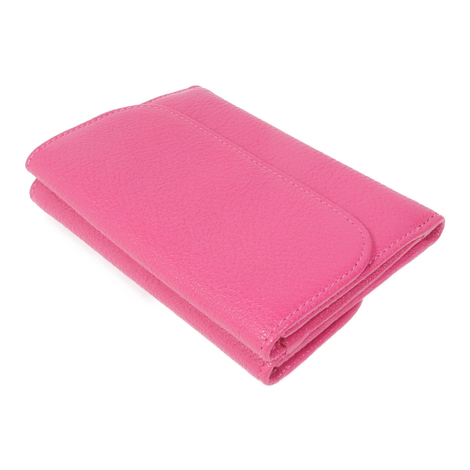 Miu Miu 牛皮皮革Trifold Wallet金扣錢包