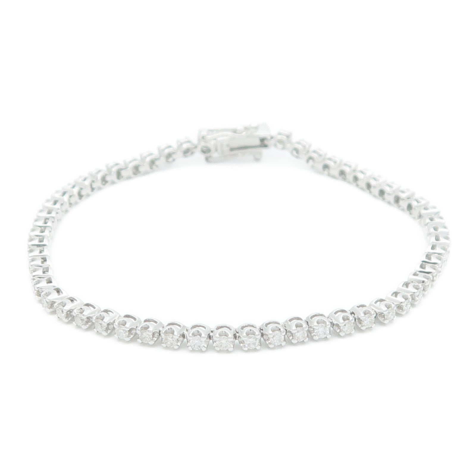 JEWELRY 18K白金Diamond Bracelet鑽石手鏈