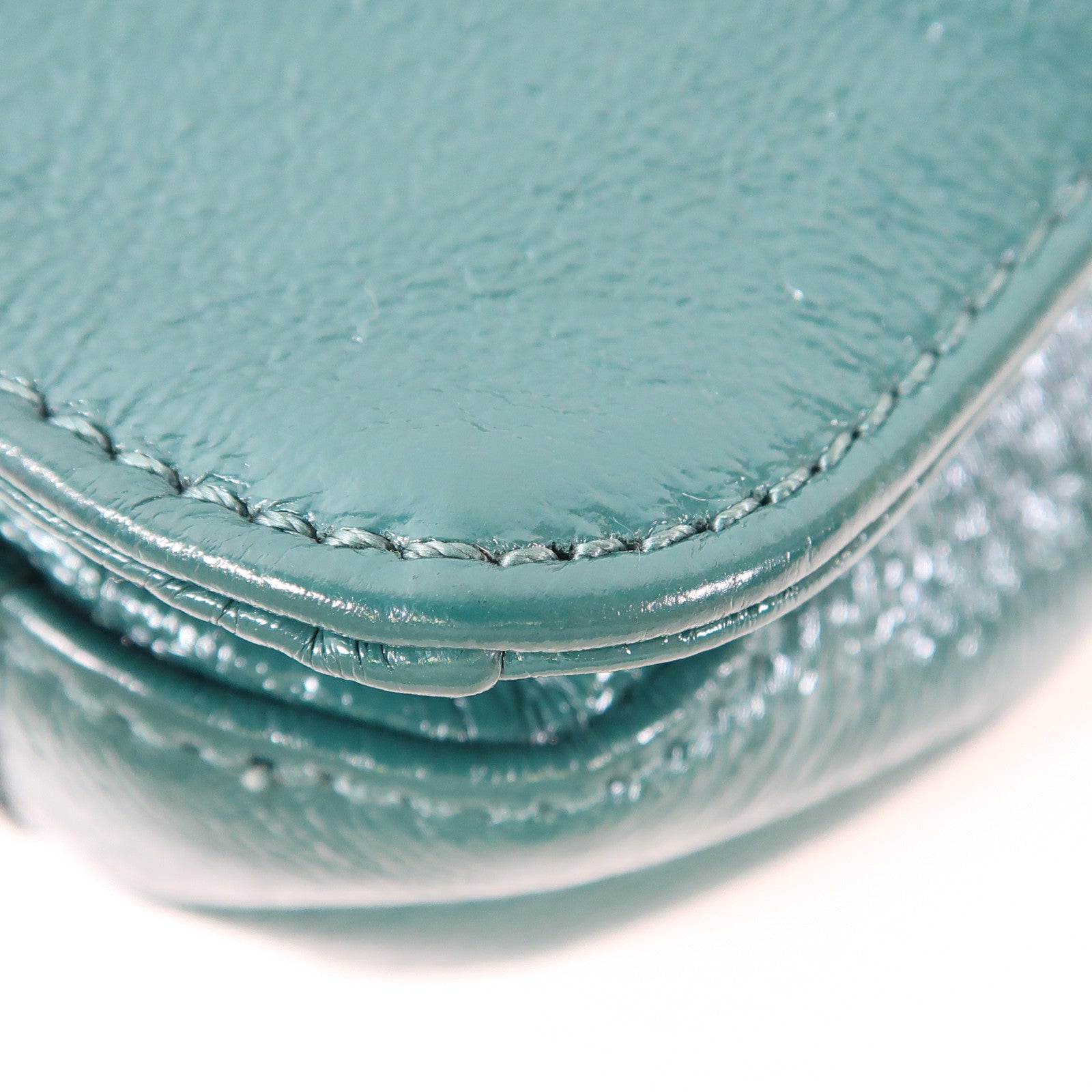 【激減優惠】牛皮皮革Shoulder Bag銀扣肩背袋