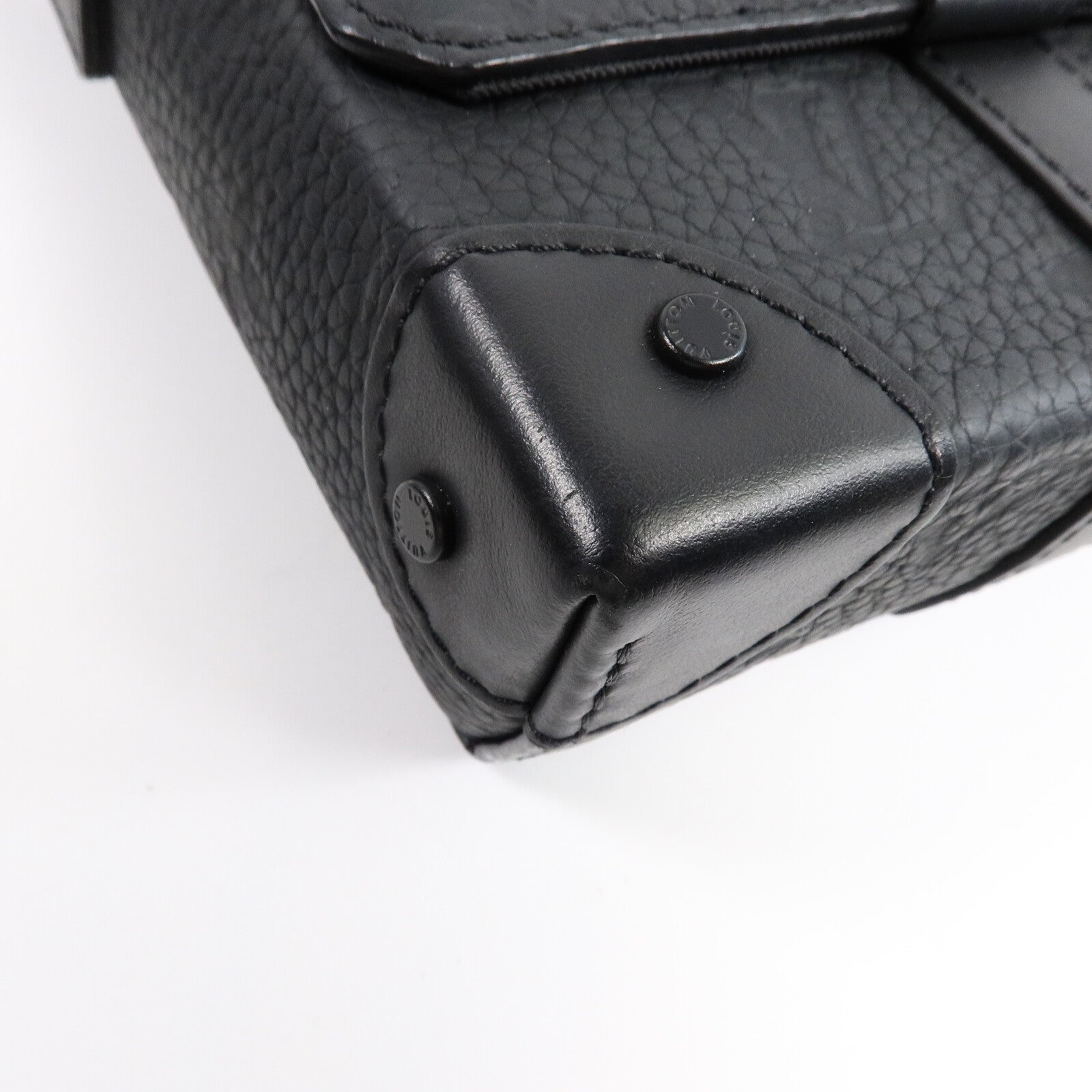 LOUIS VUITTON Monogram Taurillon Trunk Messenger Bag肩背袋
