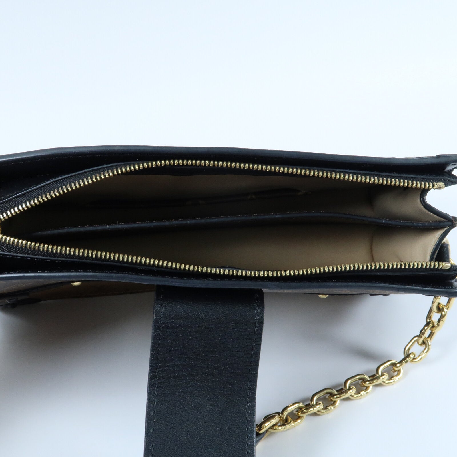 LOUIS VUITTON Monogram Reverse Trunk Clutch肩背袋
