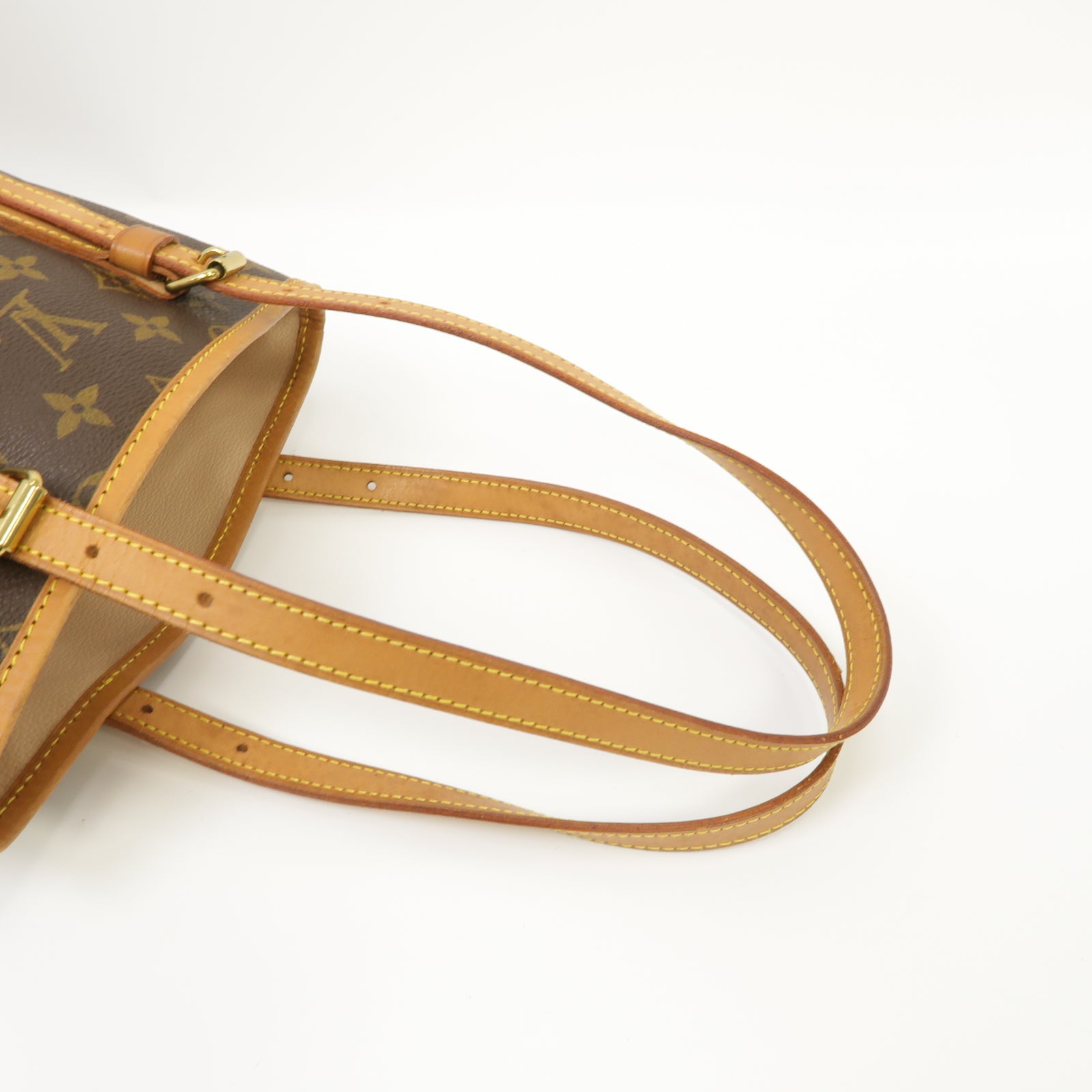 LOUIS VUITTON Monogram Bucket 23金扣Tote Bag啡色