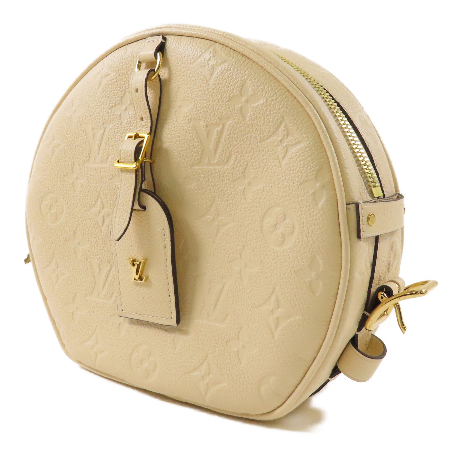 LOUIS VUITTON LV GHW Bolite Chapeau Souple M45276 Monogram Empreinte Beige