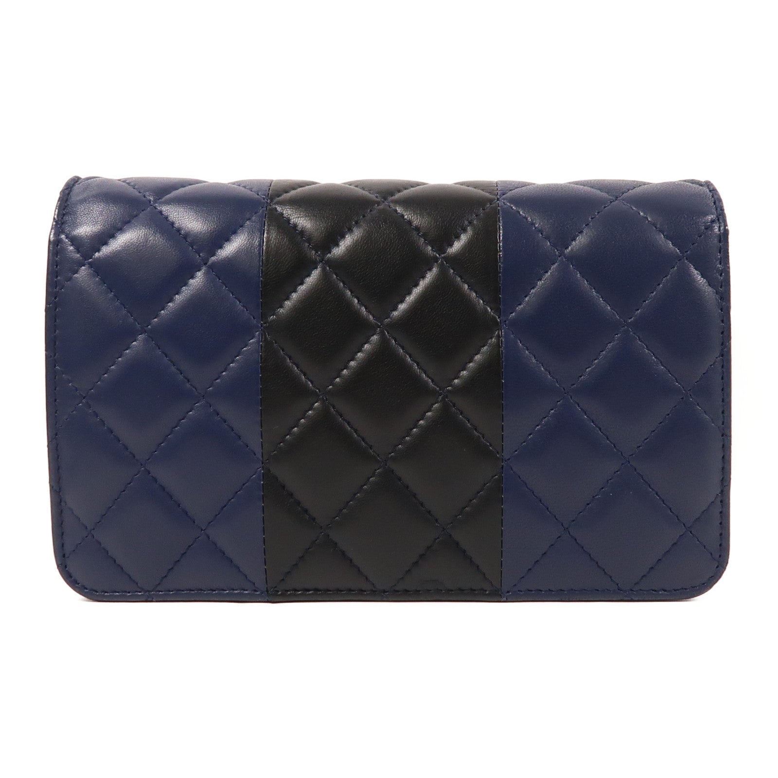 CHANEL 羊皮皮革WOC Wallet On Chain鏈帶肩背袋